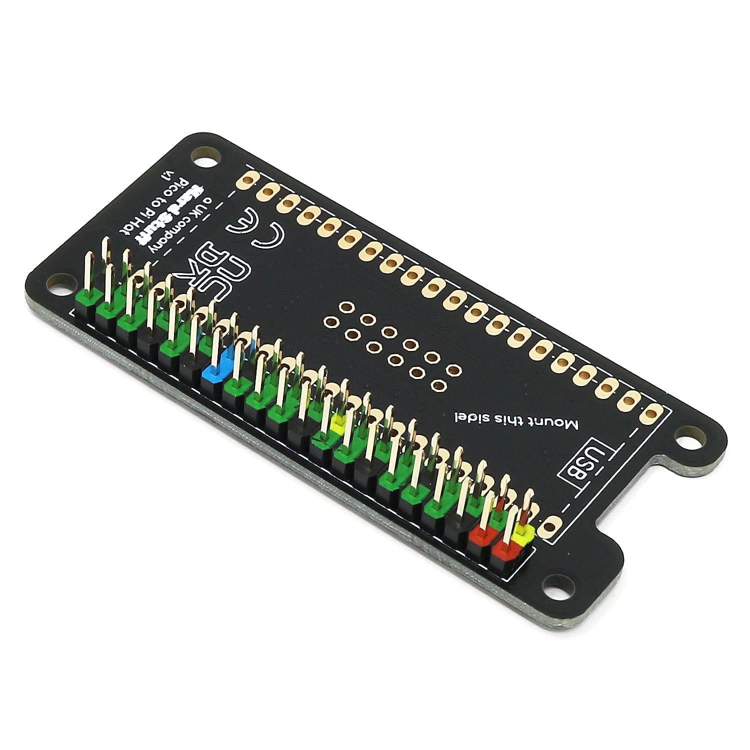 Pico to Pi HAT by Hard Stuff - The Pi Hut