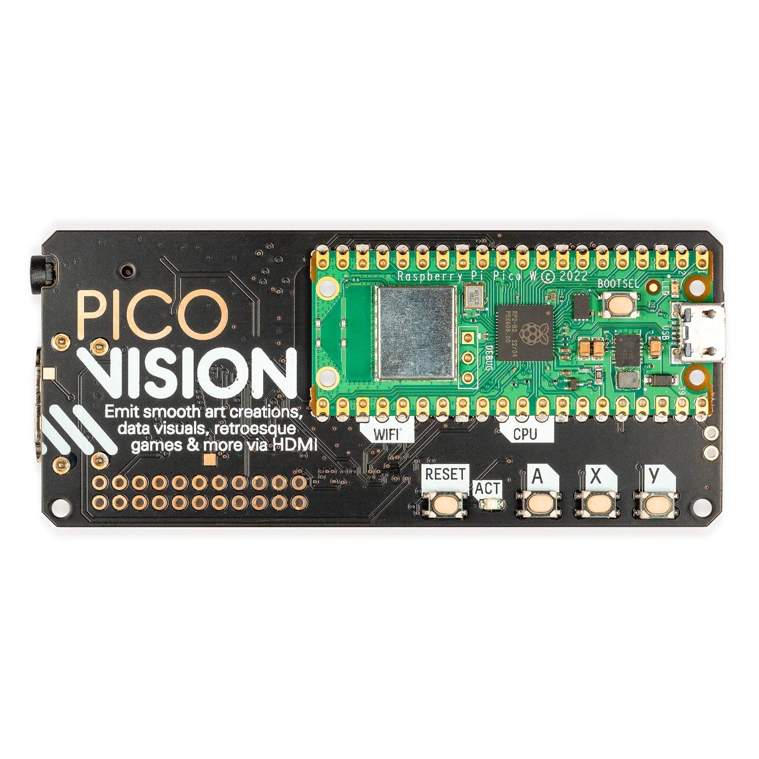 PicoVision (Pico W Aboard) by Pimoroni - The Pi Hut