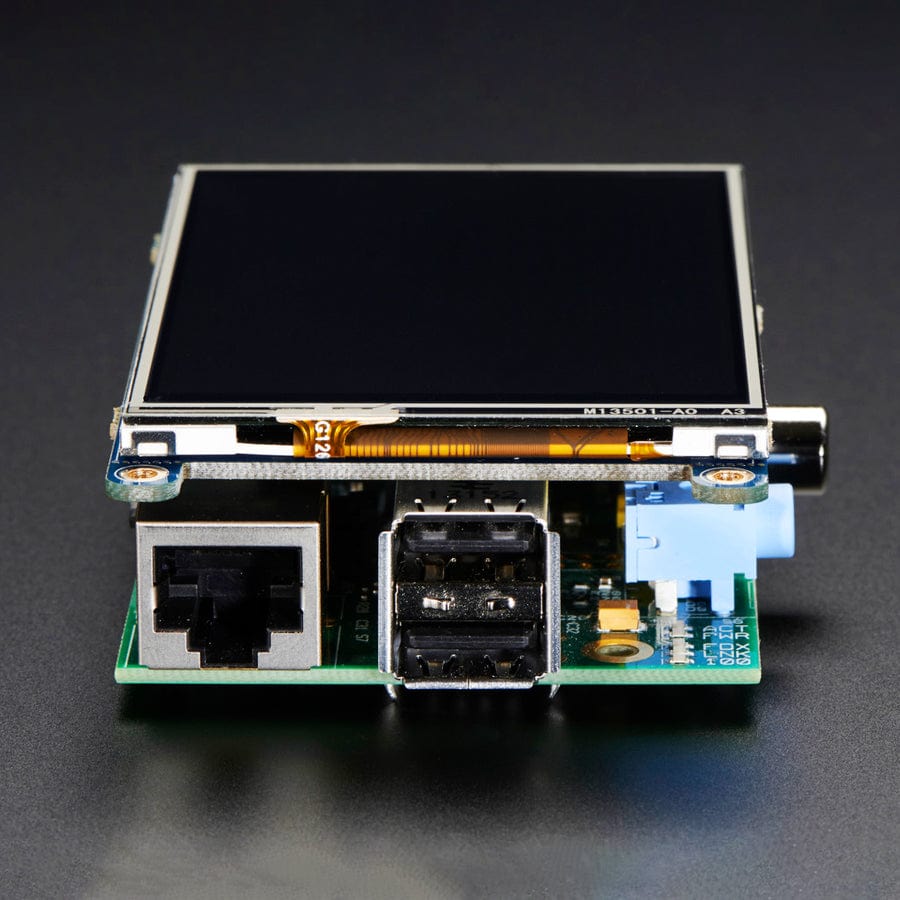 PiTFT - Assembled 480 x 320 3.5" TFT+Touchscreen for Raspberry Pi by Adafruit - The Pi Hut