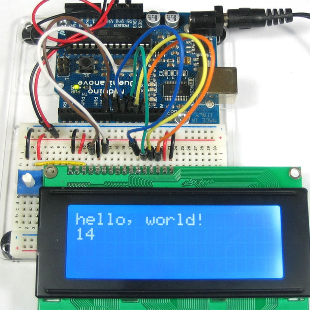 Plastic Mounting Plate for Breadboard and Arduino by Adafruit - The Pi Hut