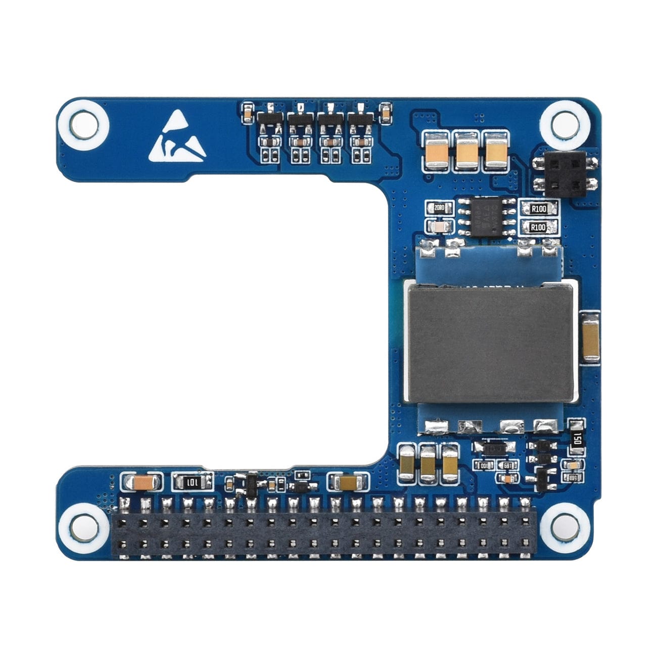 PoE HAT (H) for Raspberry Pi 5 and CM5 by Waveshare - The Pi Hut