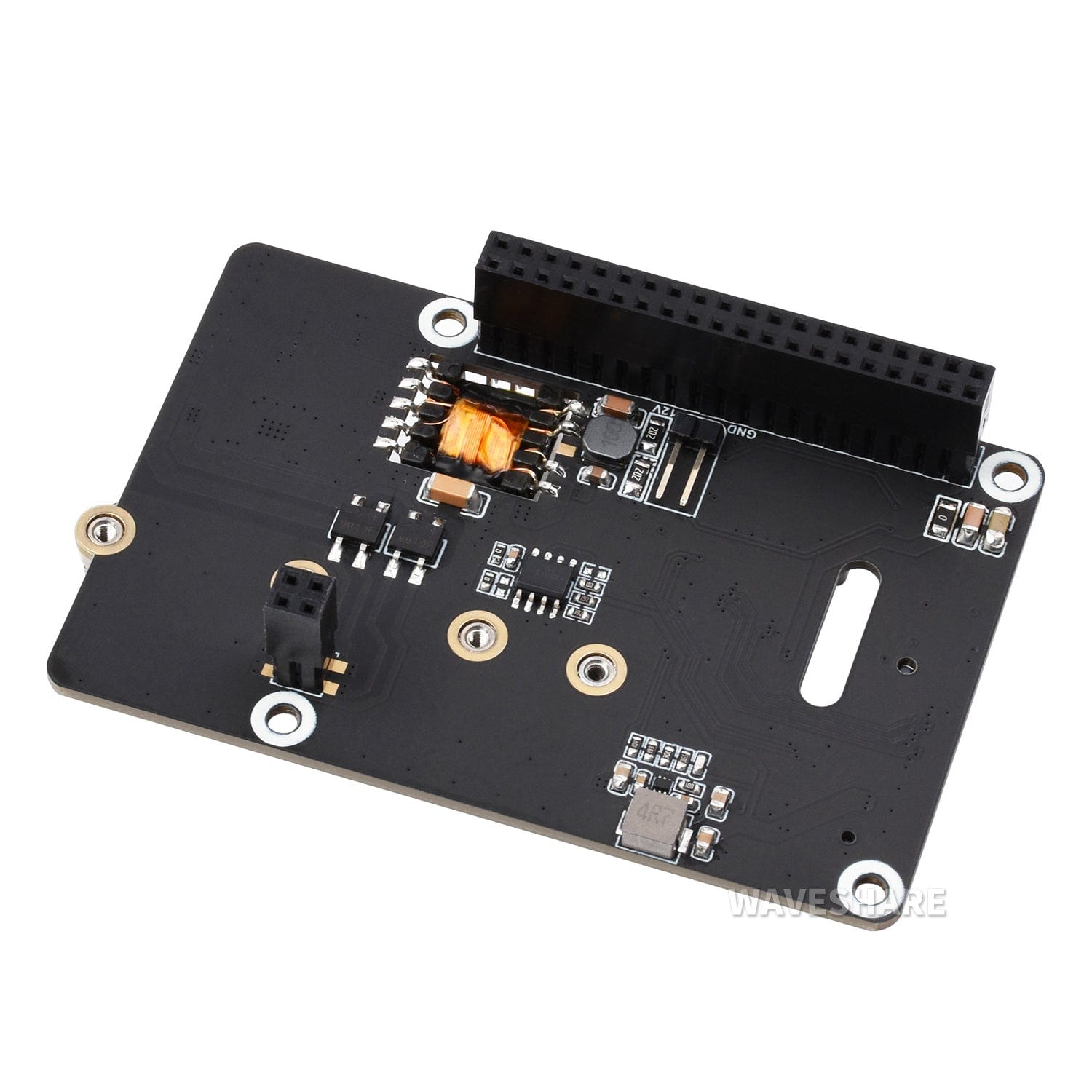 PoE M.2 HAT+ (B) for Raspberry Pi 5 by Waveshare - The Pi Hut