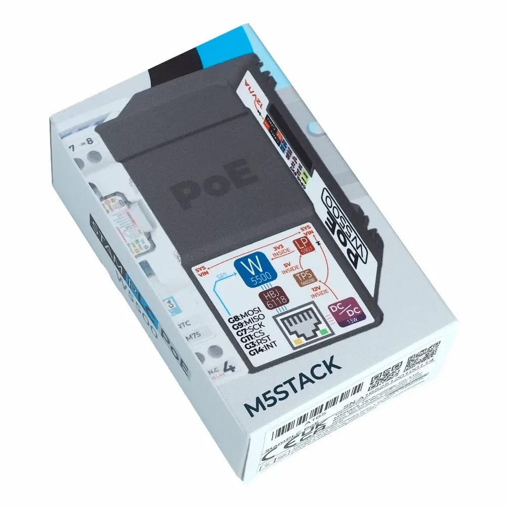 PoE Module for StamPLC (W5500) by M5Stack - The Pi Hut