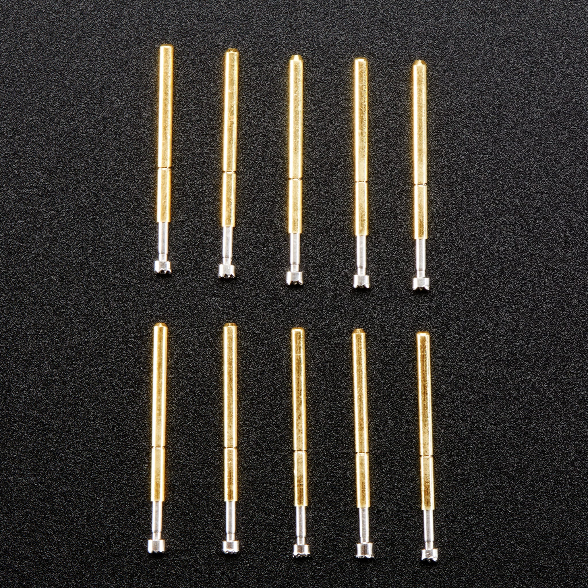 Pogo Pins "Crown Head" (10 pack) (P75-H2) by Adafruit - The Pi Hut