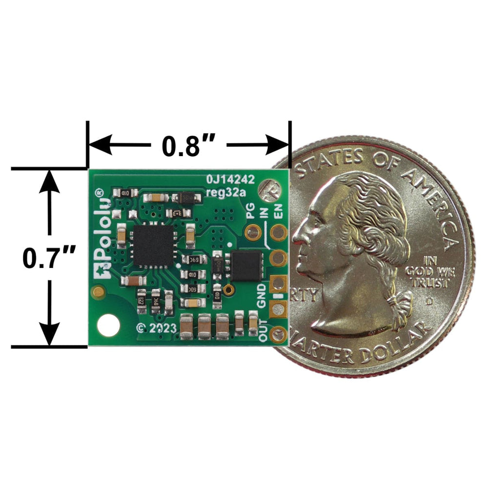 Pololu 12V 2.8A Step-Down Voltage Regulator D30V30F12 by Pololu - The Pi Hut