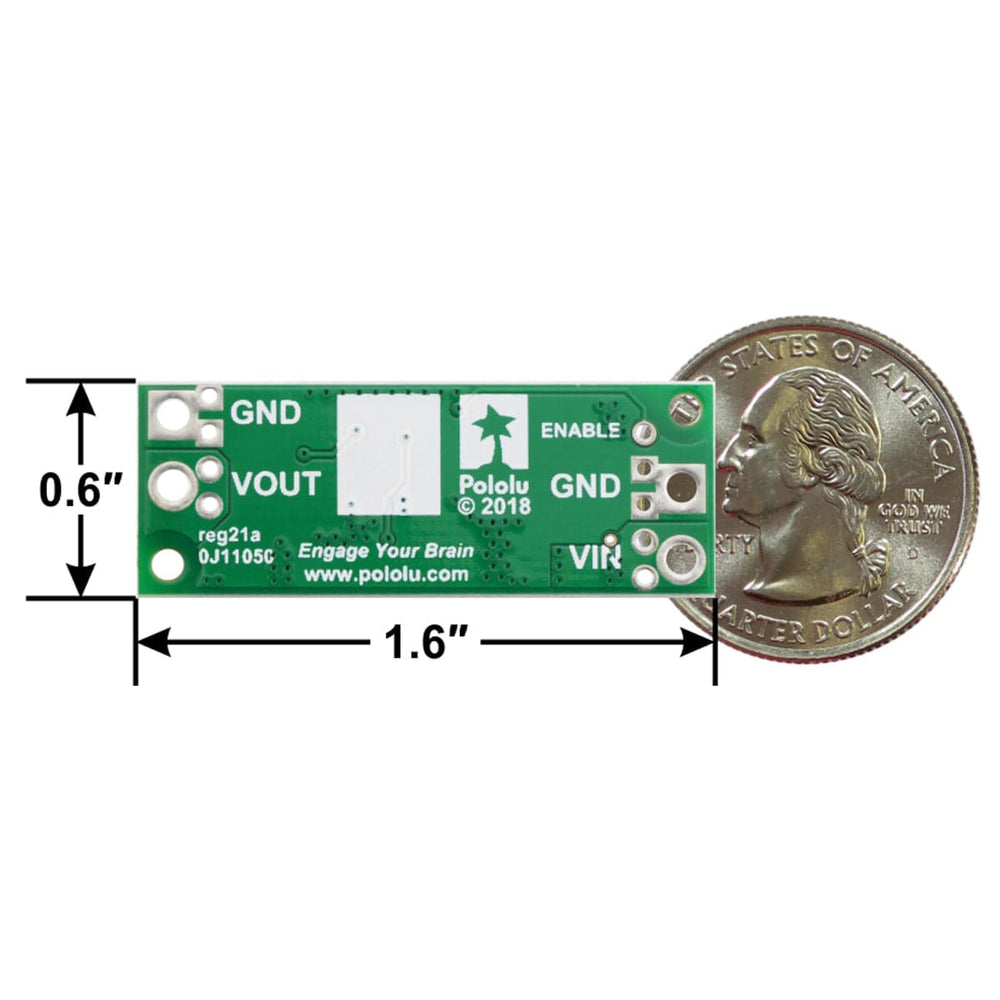 Pololu 4.5-20V Fine-Adjust Step-Up Voltage Regulator U3V70A by Pololu - The Pi Hut