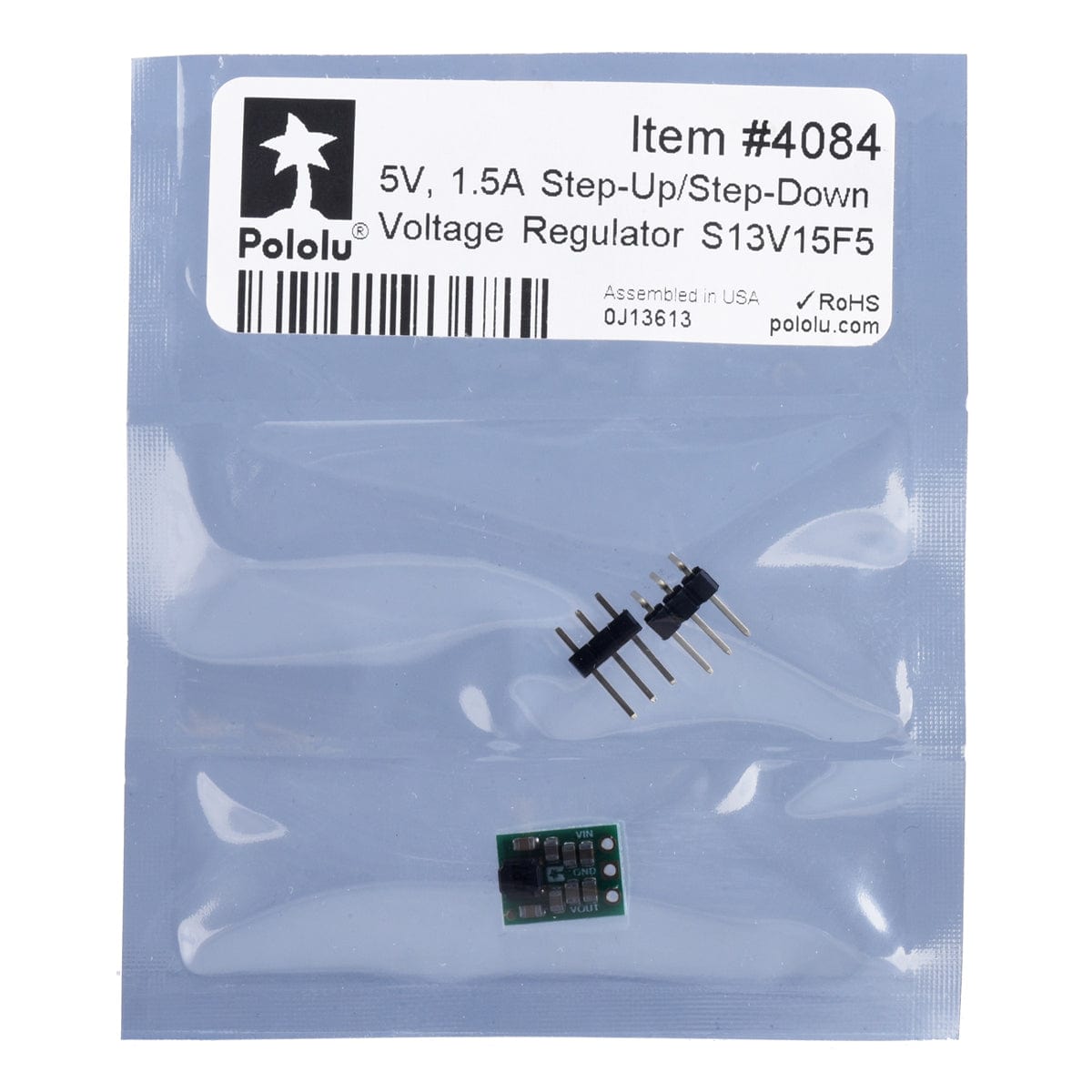 Pololu 5V 1.5A Step-Up/Step-Down Voltage Regulator S13V15F5 - The Pi Hut