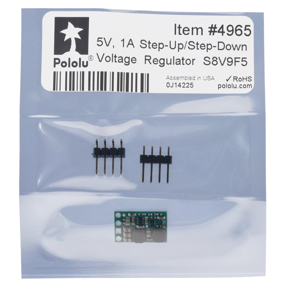 Pololu 5V 1.5A Step-Up/Step-Down Voltage Regulator S8V9F5 by Pololu - The Pi Hut