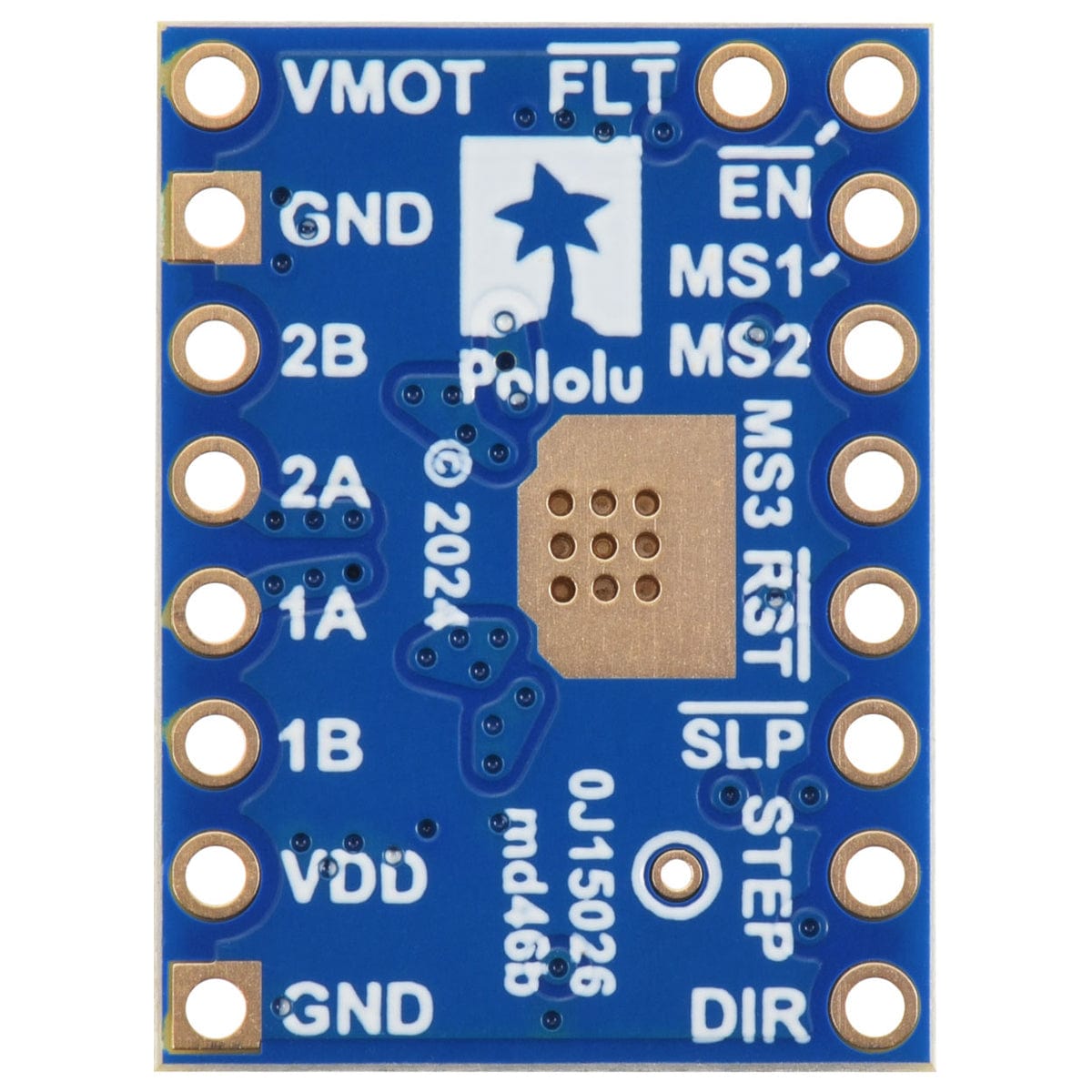 Pololu A5984 Stepper Motor Driver Carrier - Adjustable Current (Blue Edition) by Pololu - The Pi Hut