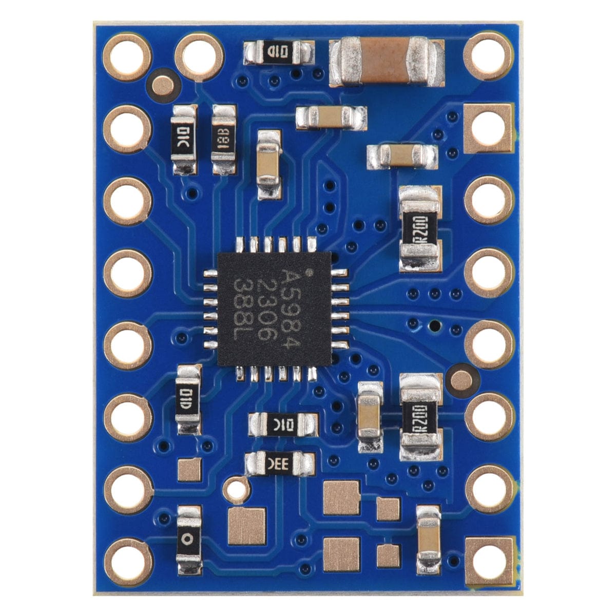 Pololu A5984 Stepper Motor Driver Carrier - Fixed 1A 5V / 660mA 3.3V (Blue Edition) by Pololu - The Pi Hut
