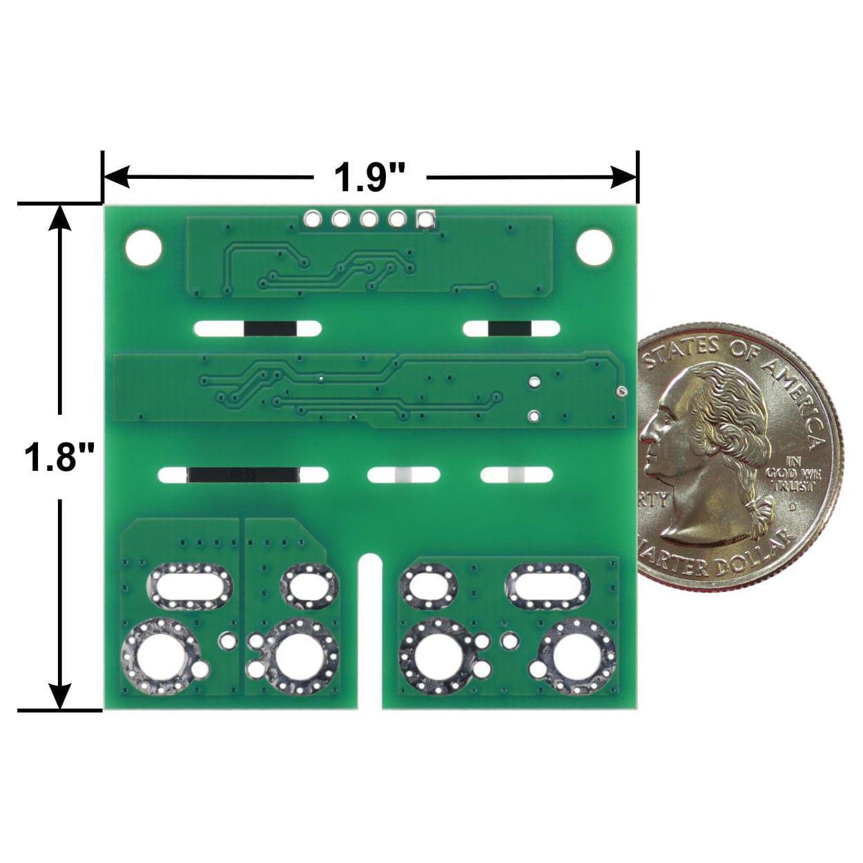 Pololu ACS37800KMACTR-030B3-I2C Power Monitor Carrier with Secondary I²C Isolation (Soldered Terminal Block) by Pololu - The Pi Hut