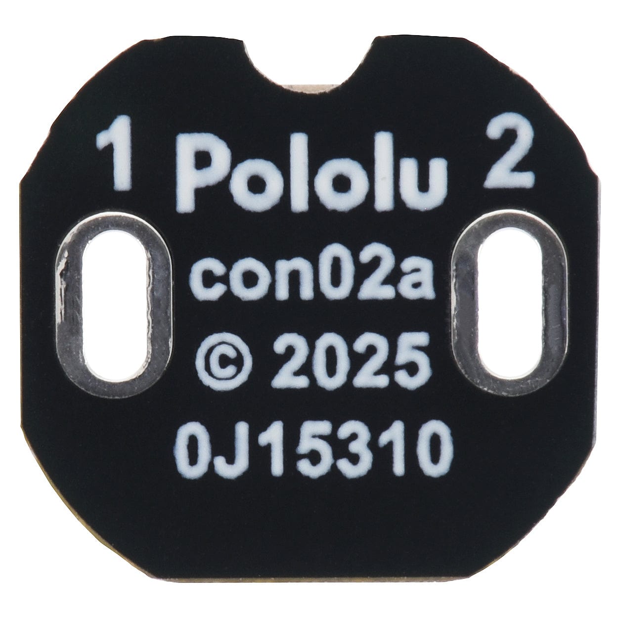 Pololu Back-Entry JST SH-Style Connector Board for Micro Metal Gearmotors (2-Pack) by Pololu - The Pi Hut