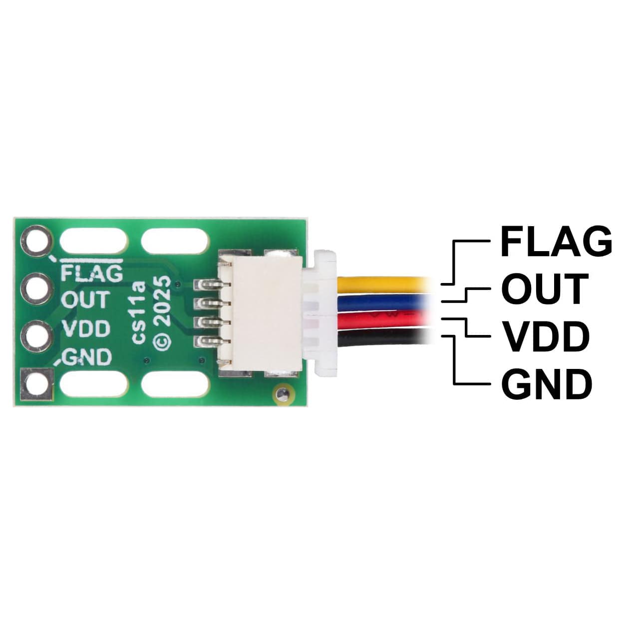 Pololu CT220BMV-HS5 Contactless Current Sensor Carrier (±1.5mT/15G) by Pololu - The Pi Hut