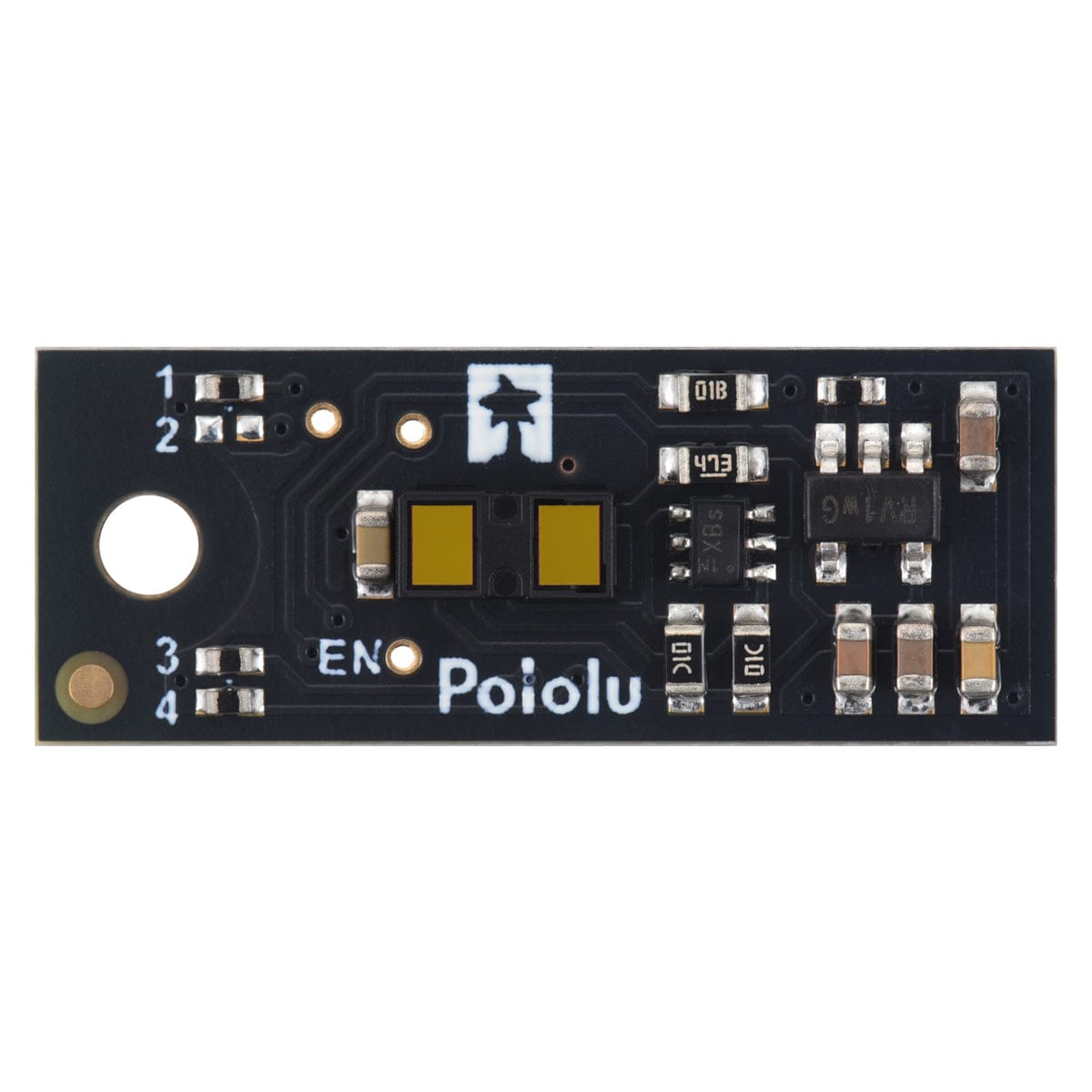 Pololu Distance Sensor with Pulse Width Output and Side-Entry Connector - 300cm Range by Pololu - The Pi Hut