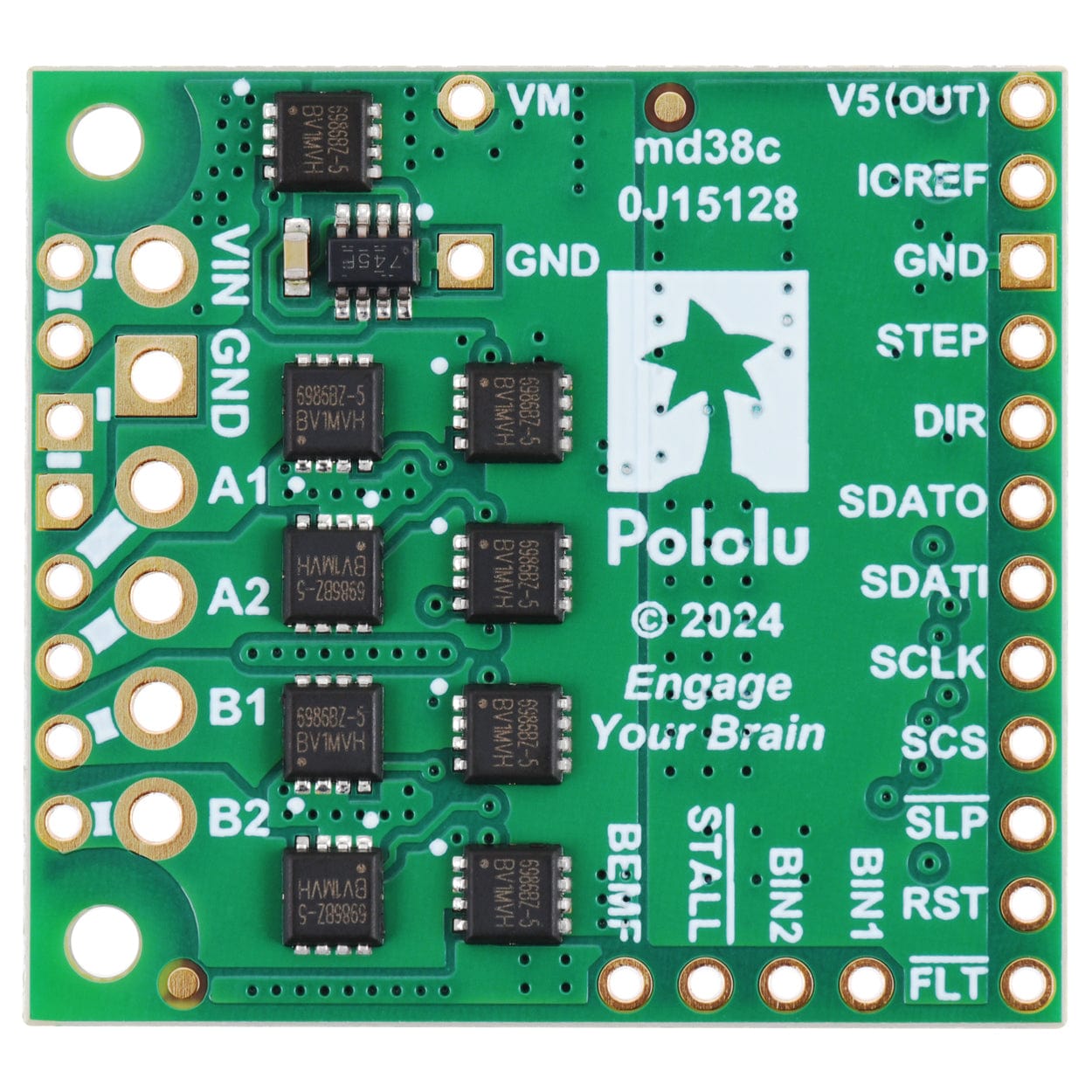 Pololu High-Power Stepper Motor Driver 36v8 by Pololu - The Pi Hut