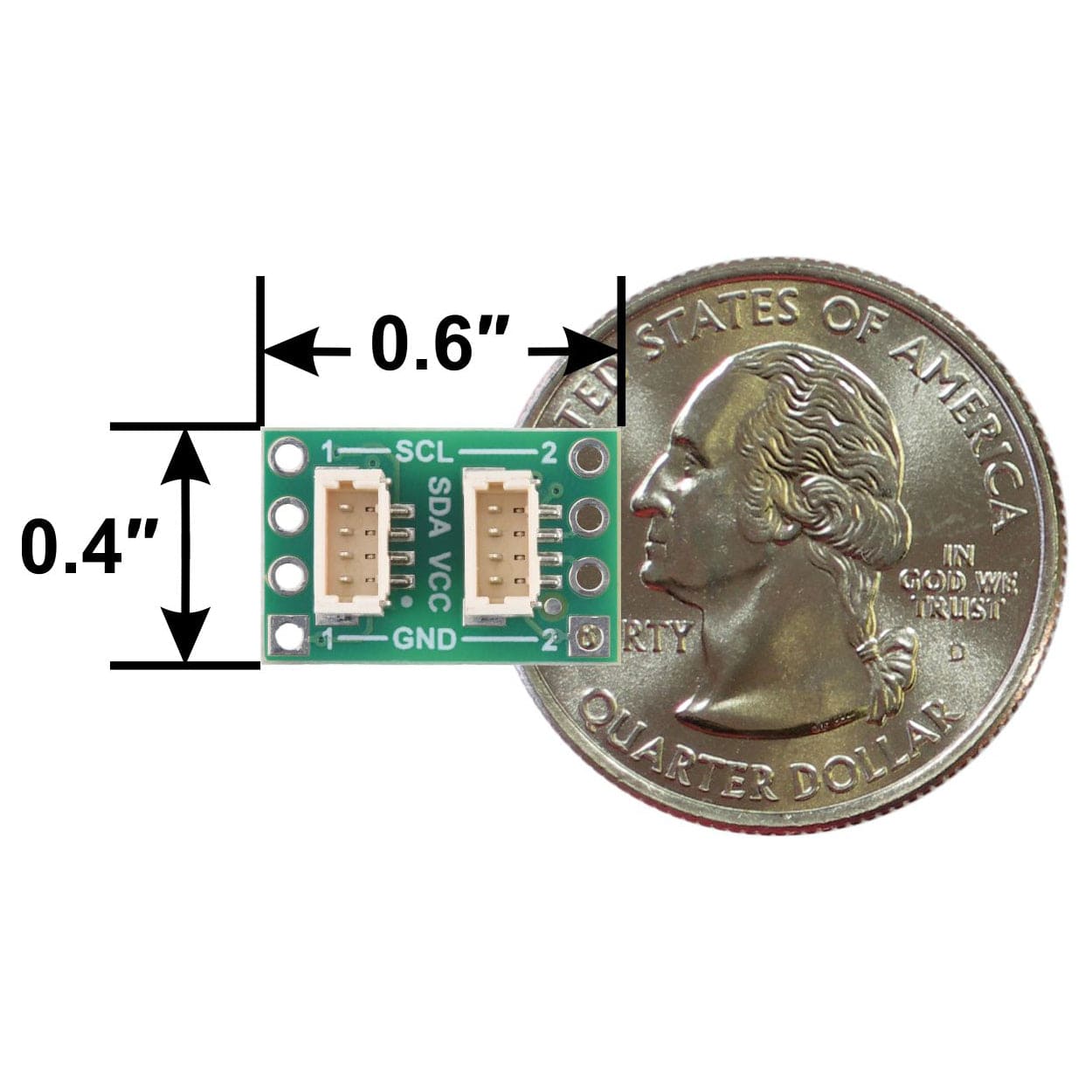 Pololu I²C Isolator with Connectors