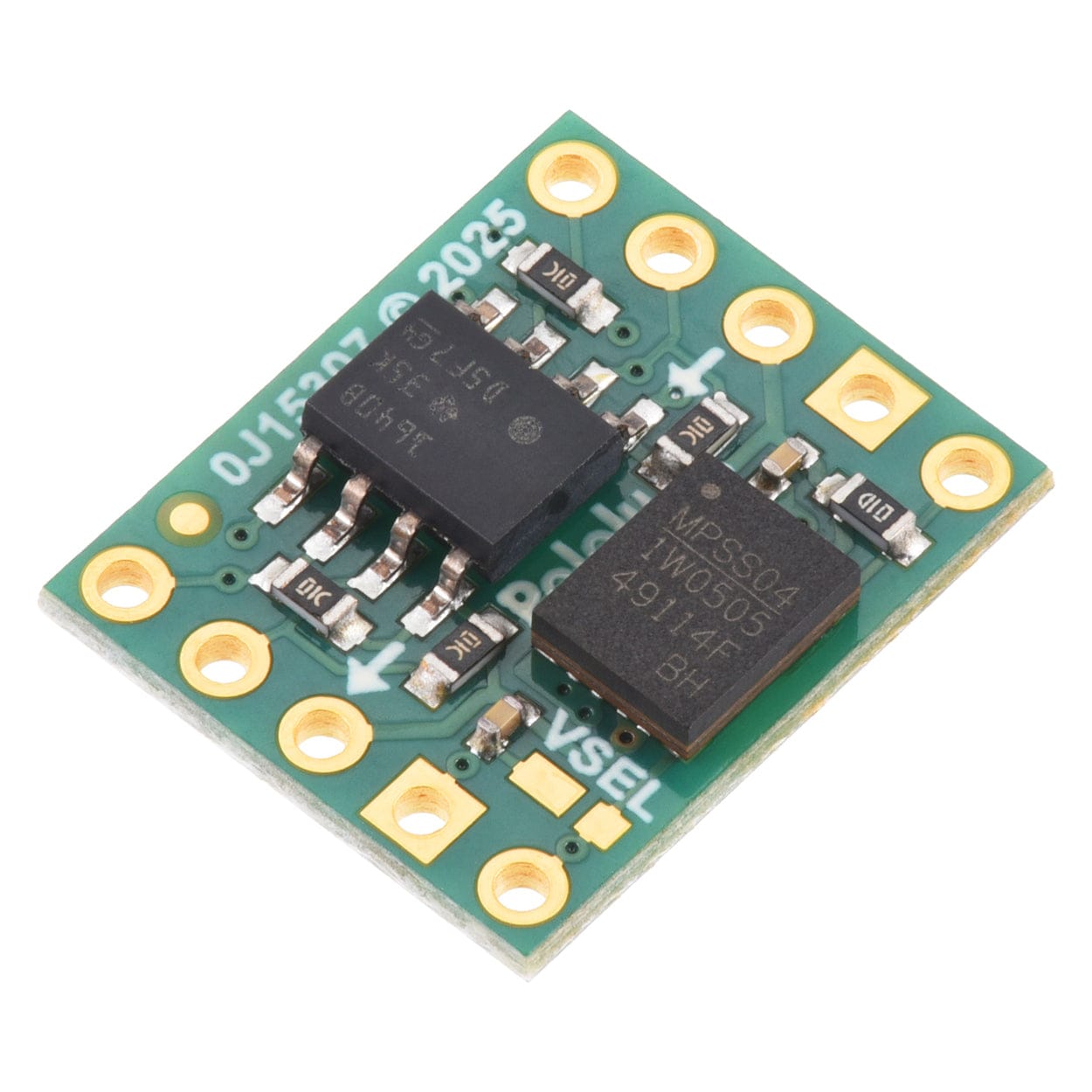 Pololu I²C Isolator with Isolated Power and Connectors