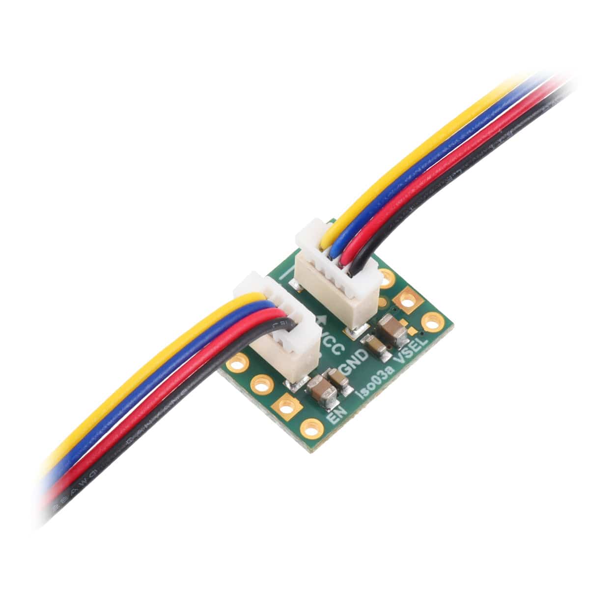 Pololu I²C Isolator with Isolated Power and Connectors