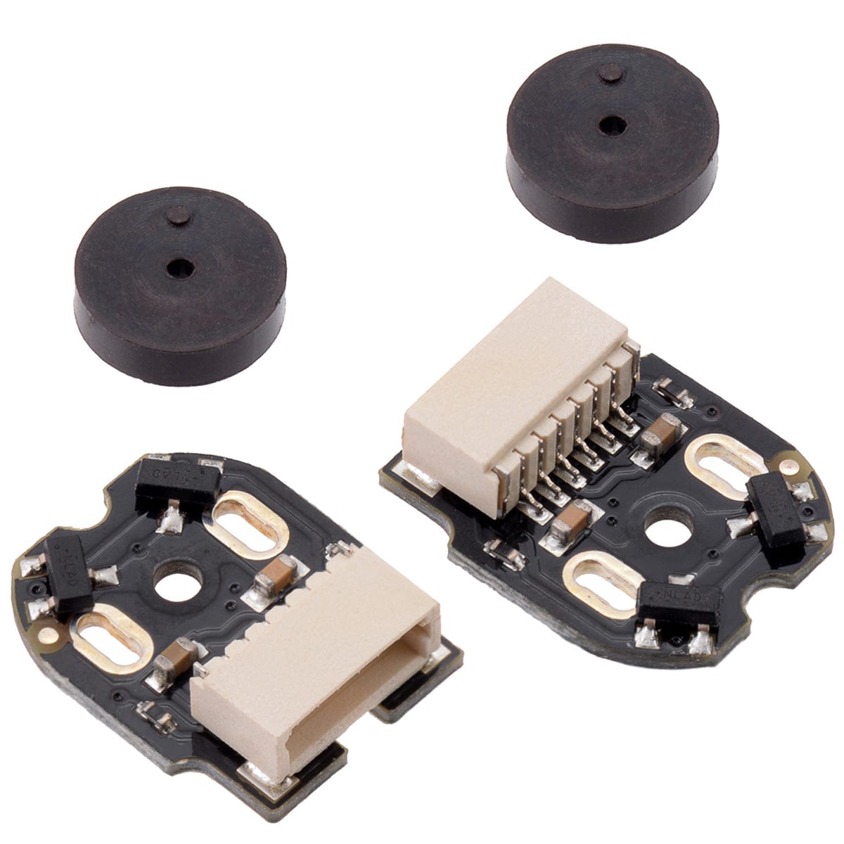 Pololu Magnetic Encoder Kit with Side-Entry Connector for Micro Metal Gearmotors (12 CPR, 2.7-18V) by Pololu - The Pi Hut