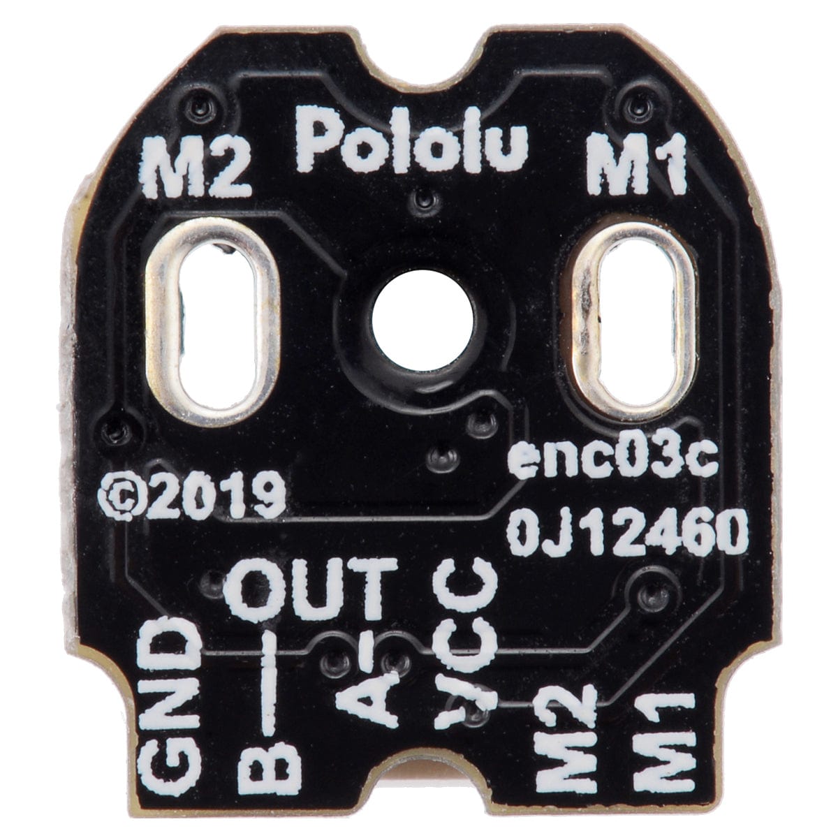 Pololu Magnetic Encoder Kit with Top-Entry Connector for Micro Metal Gearmotors (12 CPR, 2.7-18V) by Pololu - The Pi Hut