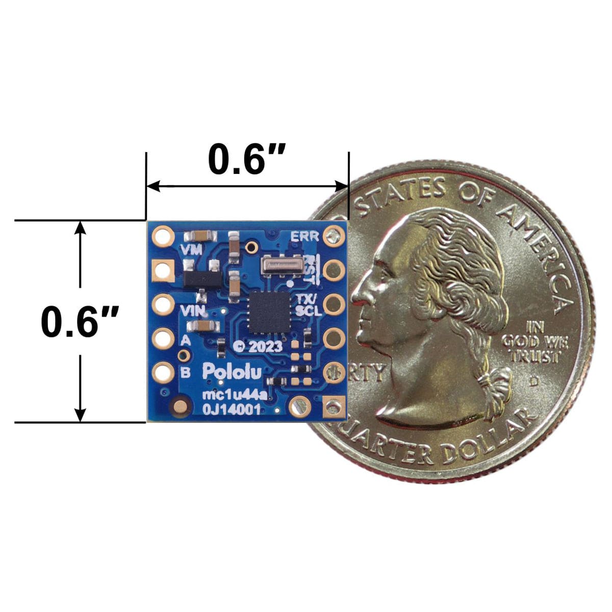 Pololu Motoron M1U550 Single Serial Motor Controller by Pololu - The Pi Hut