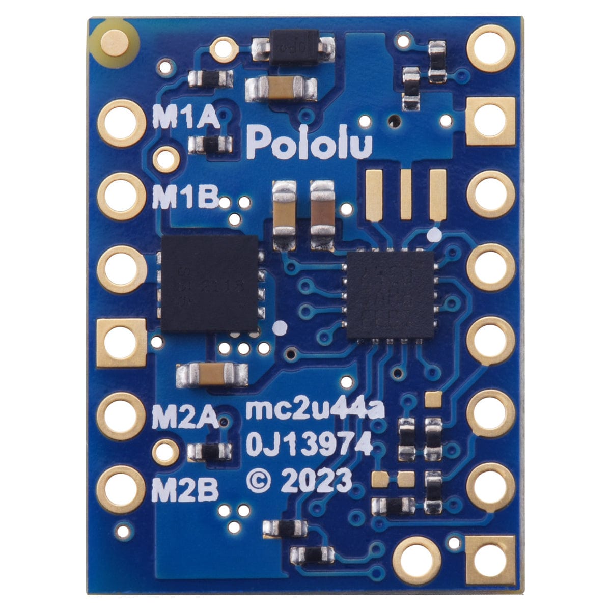 Pololu Motoron M2T550 Dual I²C Motor Controller by Pololu - The Pi Hut
