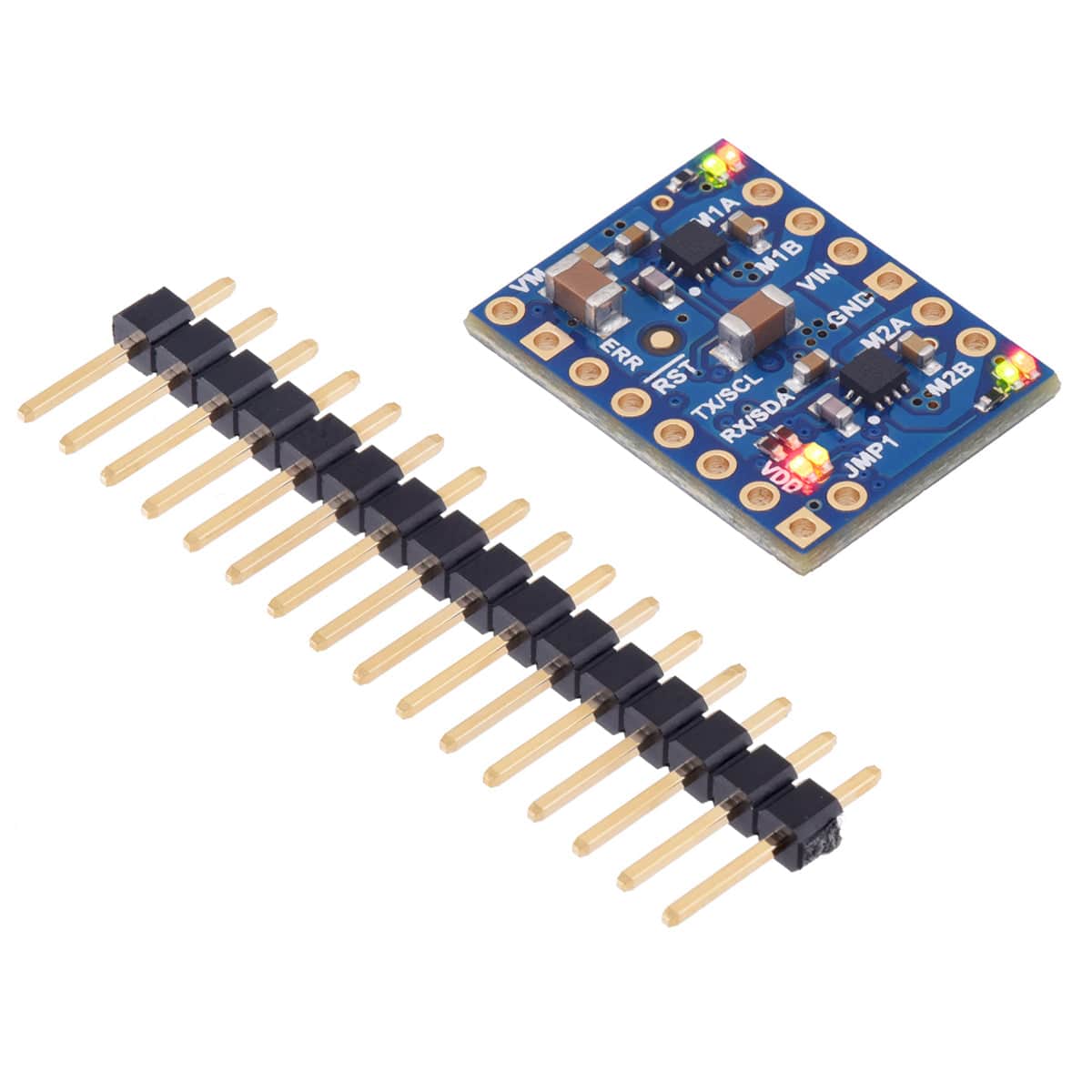 Pololu Motoron M2T550 Dual I²C Motor Controller by Pololu - The Pi Hut