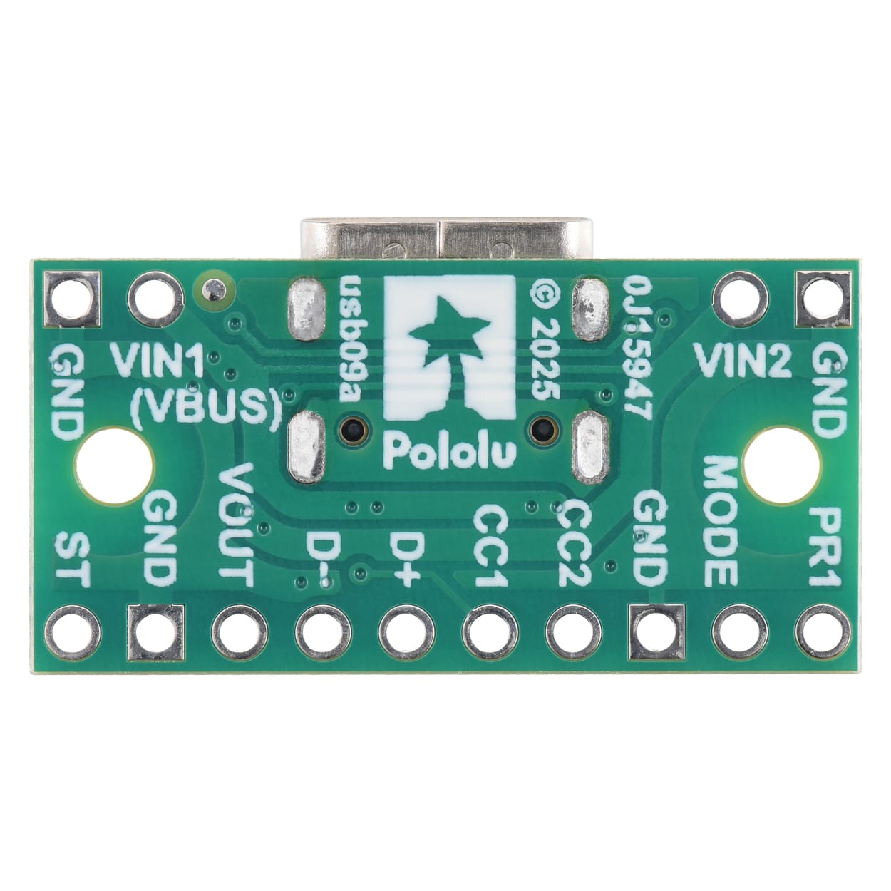 Pololu USB-C Power Multiplexer Carrier - USB Priority by Pololu - The Pi Hut