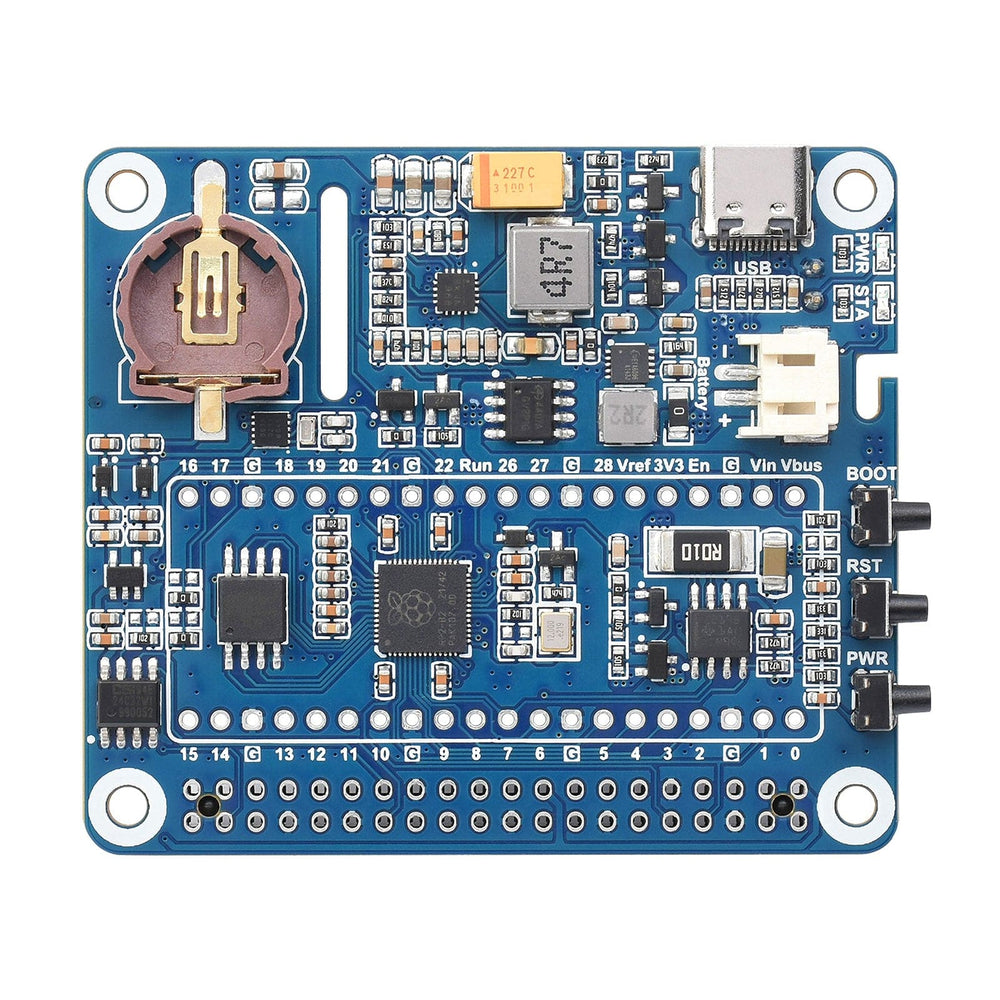 Power Management HAT for Raspberry Pi by Waveshare - The Pi Hut