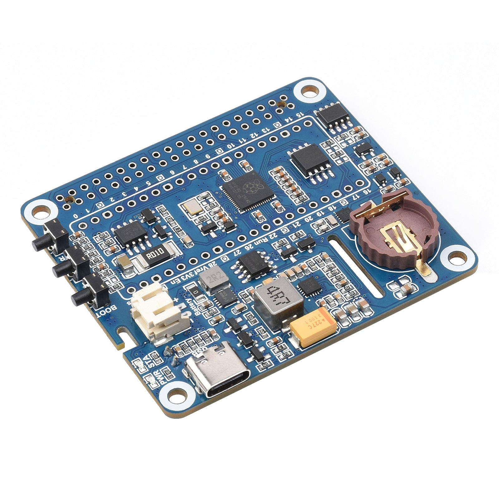 Power Management HAT for Raspberry Pi by Waveshare - The Pi Hut