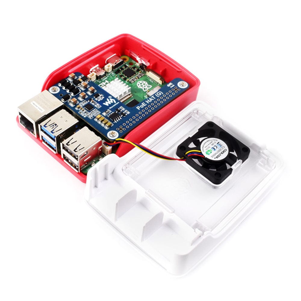 PoE HAT (G) for Raspberry Pi 5 by Waveshare - The Pi Hut