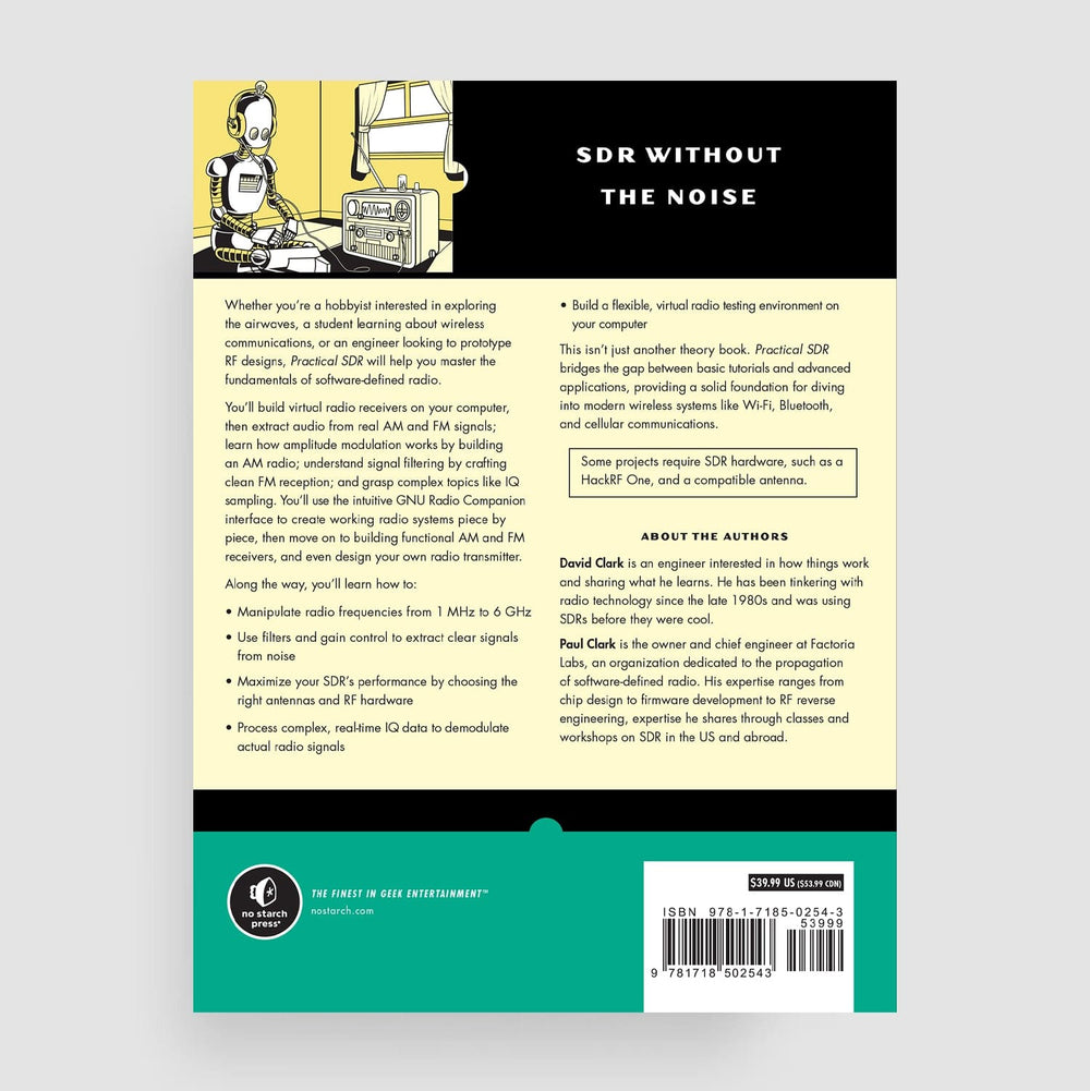 Practical SDR: Getting Started with Software-Defined Radio by No Starch Press - The Pi Hut