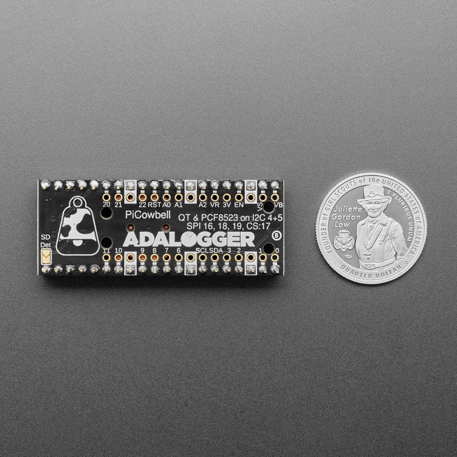 Pre-Assembled Adafruit PiCowbell Adalogger for Pico by Adafruit - The Pi Hut