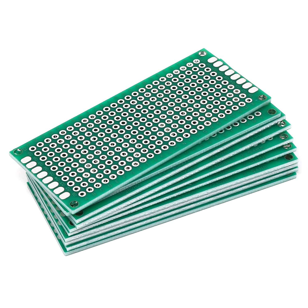 Proto PCB 10-Pack - 3x7cm by The Pi Hut - The Pi Hut