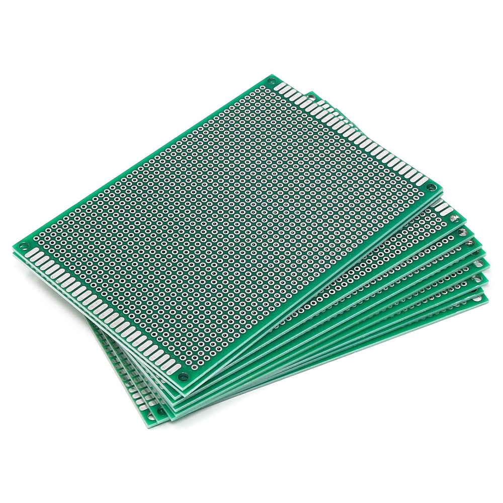 Proto PCB 10-Pack - 8x12cm by The Pi Hut - The Pi Hut