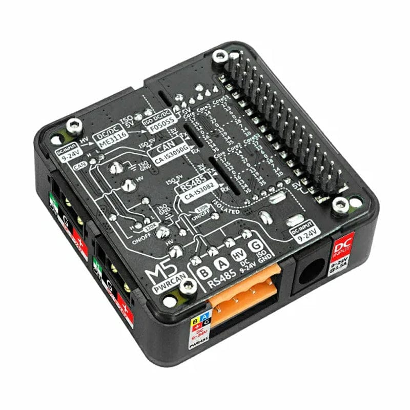PWRCAN 13.2 Module with Isolated 2-Ch CAN & 1-Ch RS485 by M5Stack - The Pi Hut