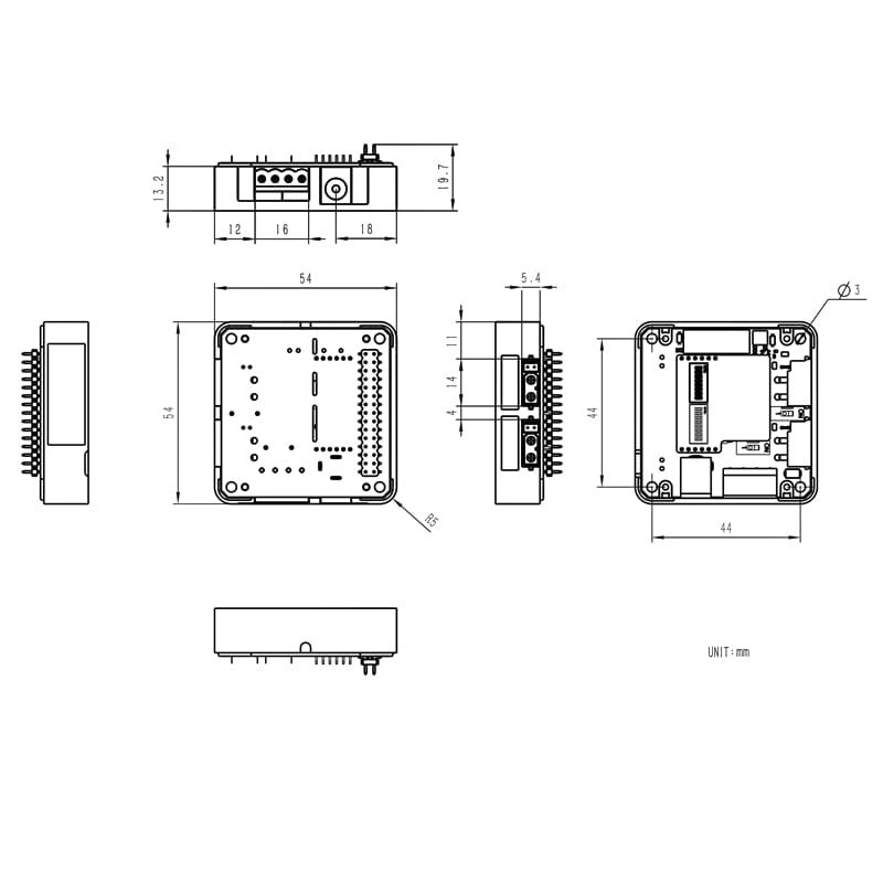PWRCAN 13.2 Module with Isolated 2-Ch CAN & 1-Ch RS485 by M5Stack - The Pi Hut