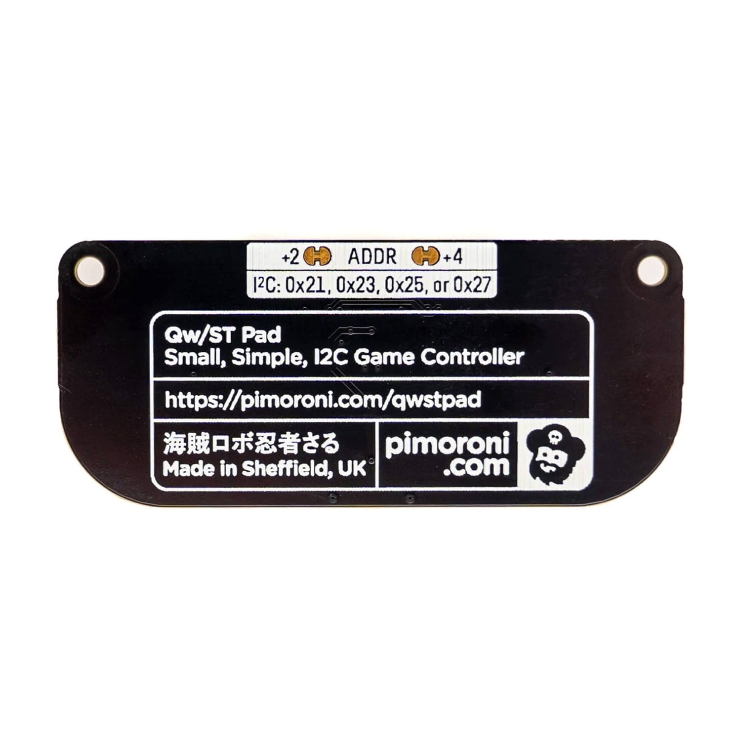 Qw/ST Pad (I2C Game Controller) by Pimoroni - The Pi Hut