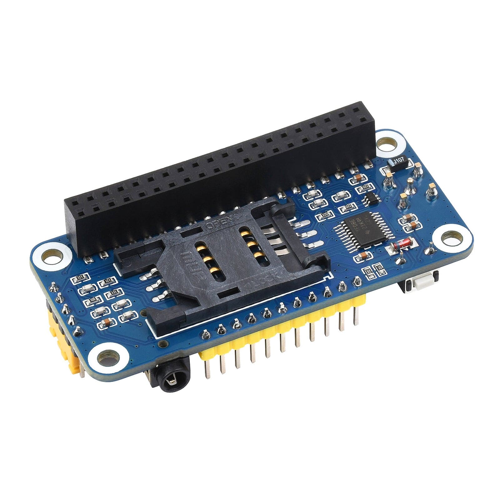 R800C GSM/GPRS HAT for Raspberry Pi by Waveshare - The Pi Hut