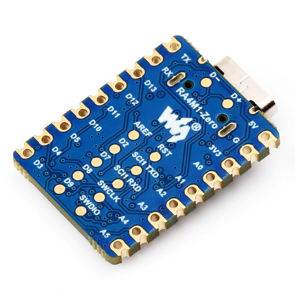 RA4M1-Zero Mini Development Board by Waveshare - The Pi Hut