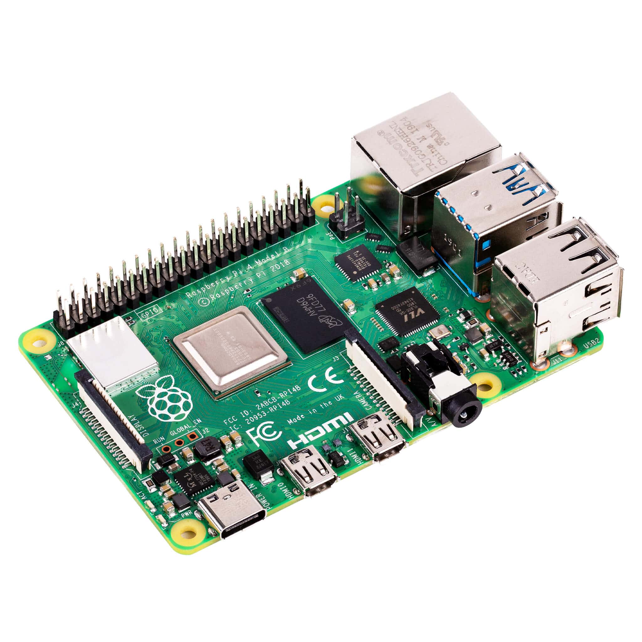 Raspberry Pi 4 Model B by Raspberry Pi - The Pi Hut