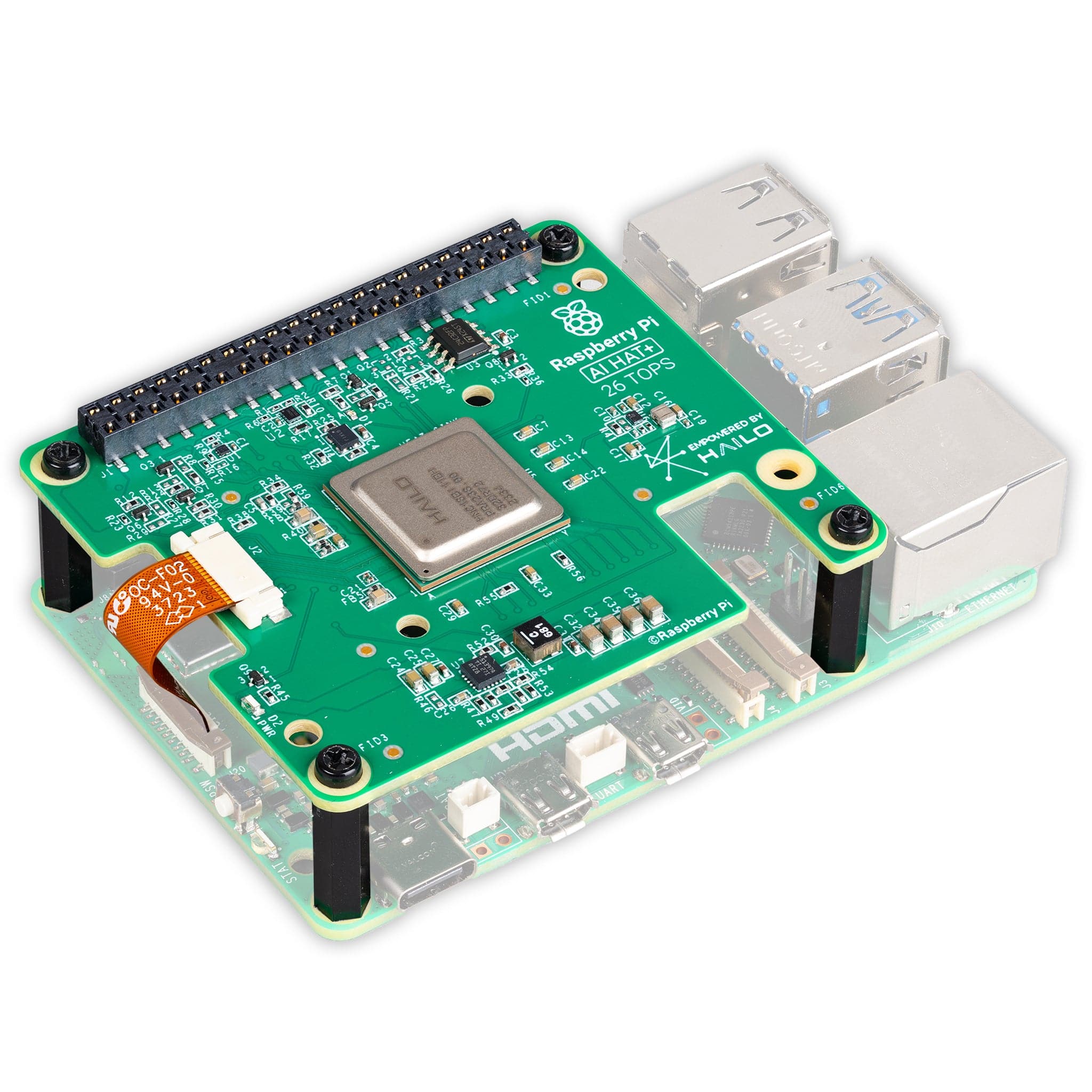 Raspberry Pi AI HAT+ by Raspberry Pi - The Pi Hut