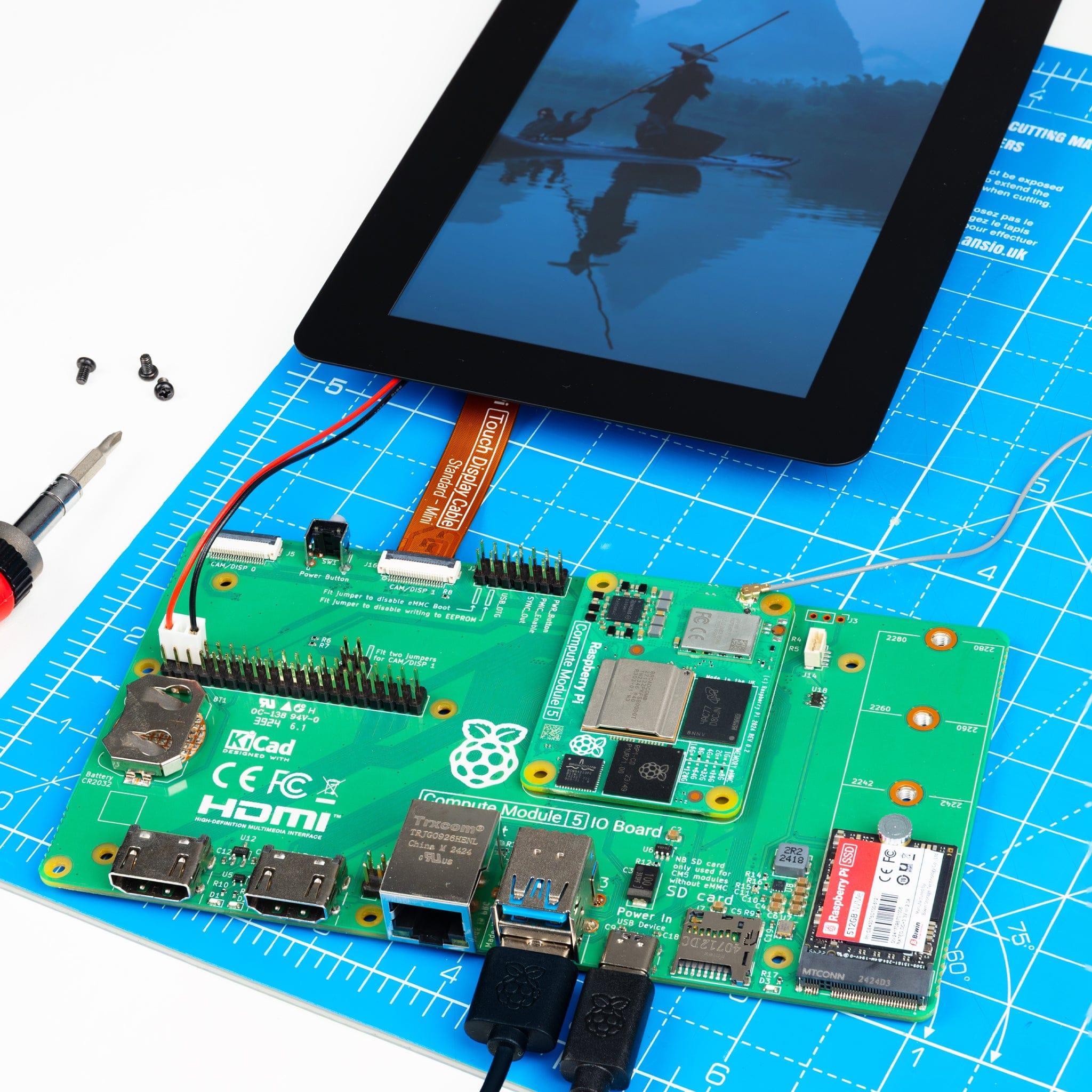 Raspberry Pi Compute Module 5 IO Board by Raspberry Pi - The Pi Hut