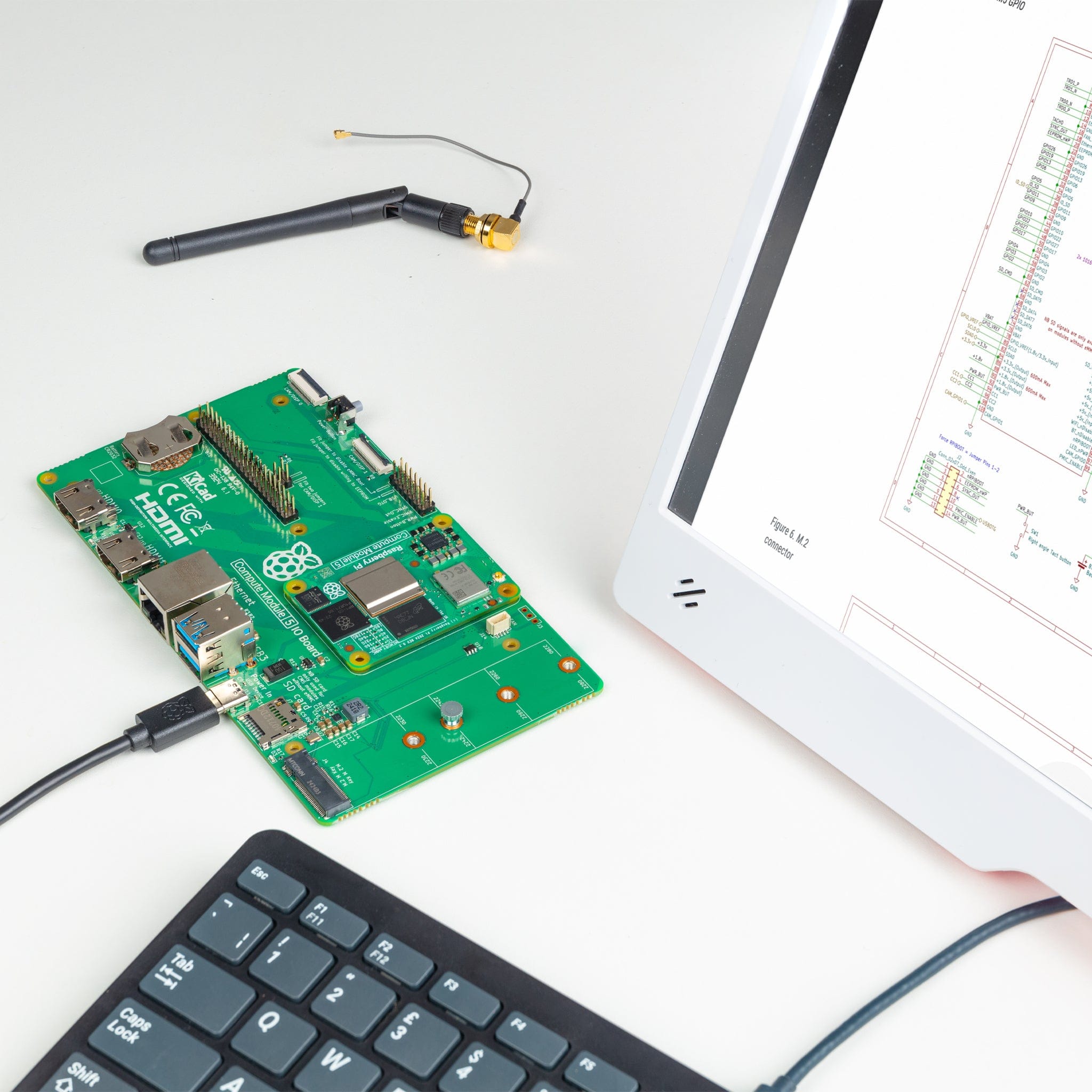 Raspberry Pi Compute Module 5 IO Board by Raspberry Pi - The Pi Hut
