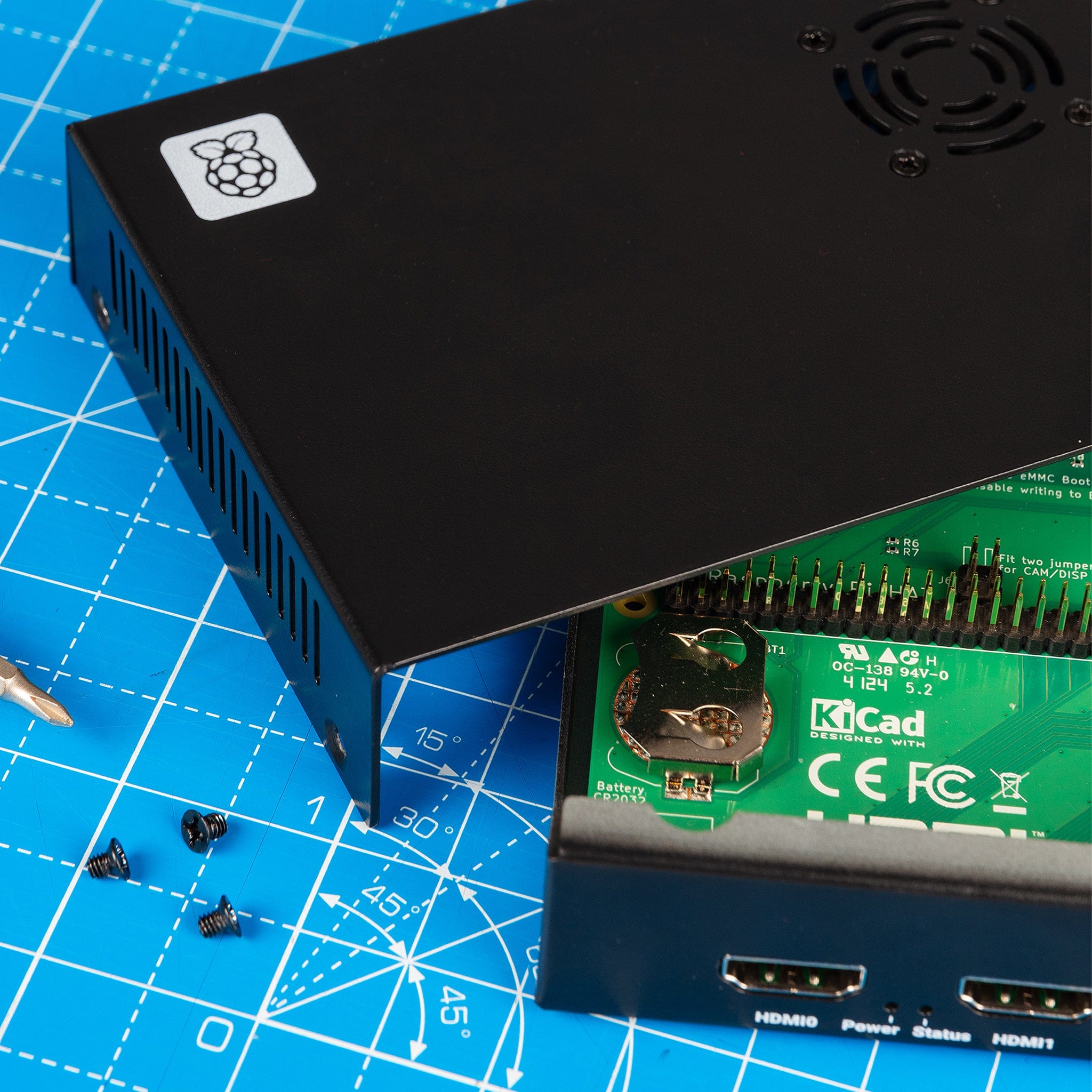 Raspberry Pi Compute Module 5 IO Case by Raspberry Pi - The Pi Hut