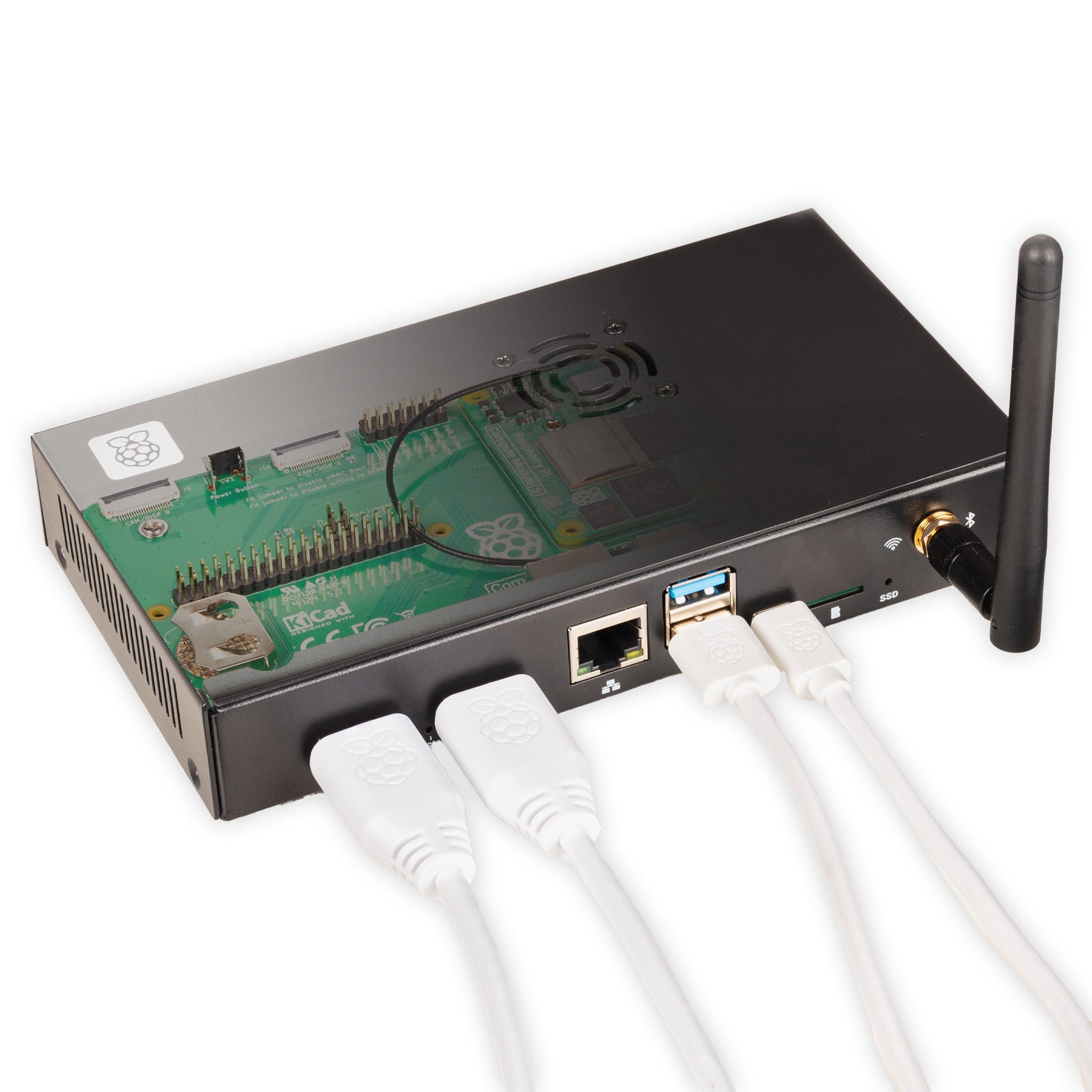 Raspberry Pi Compute Module 5 IO Case by Raspberry Pi - The Pi Hut