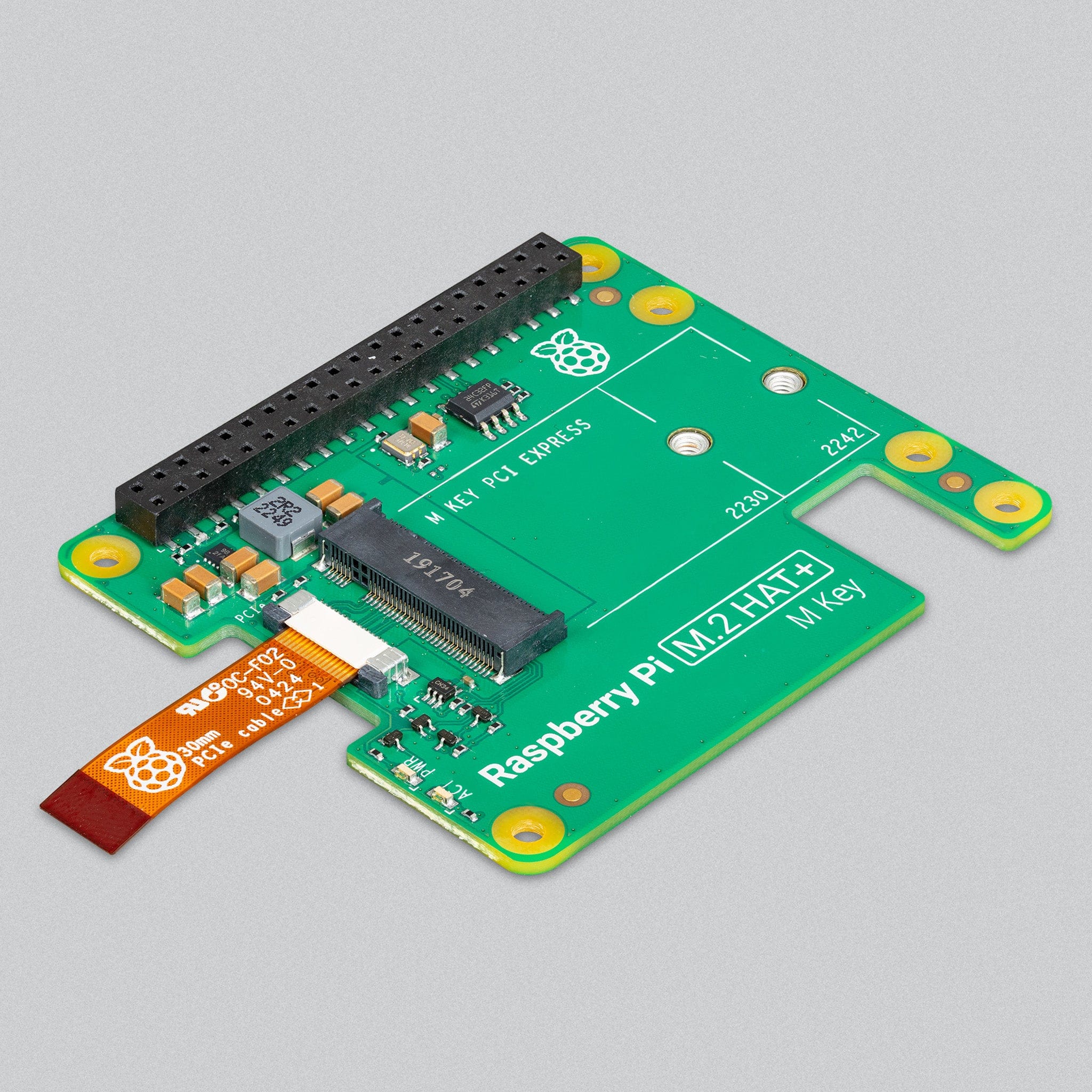 Raspberry Pi M.2 HAT+ by Raspberry Pi - The Pi Hut