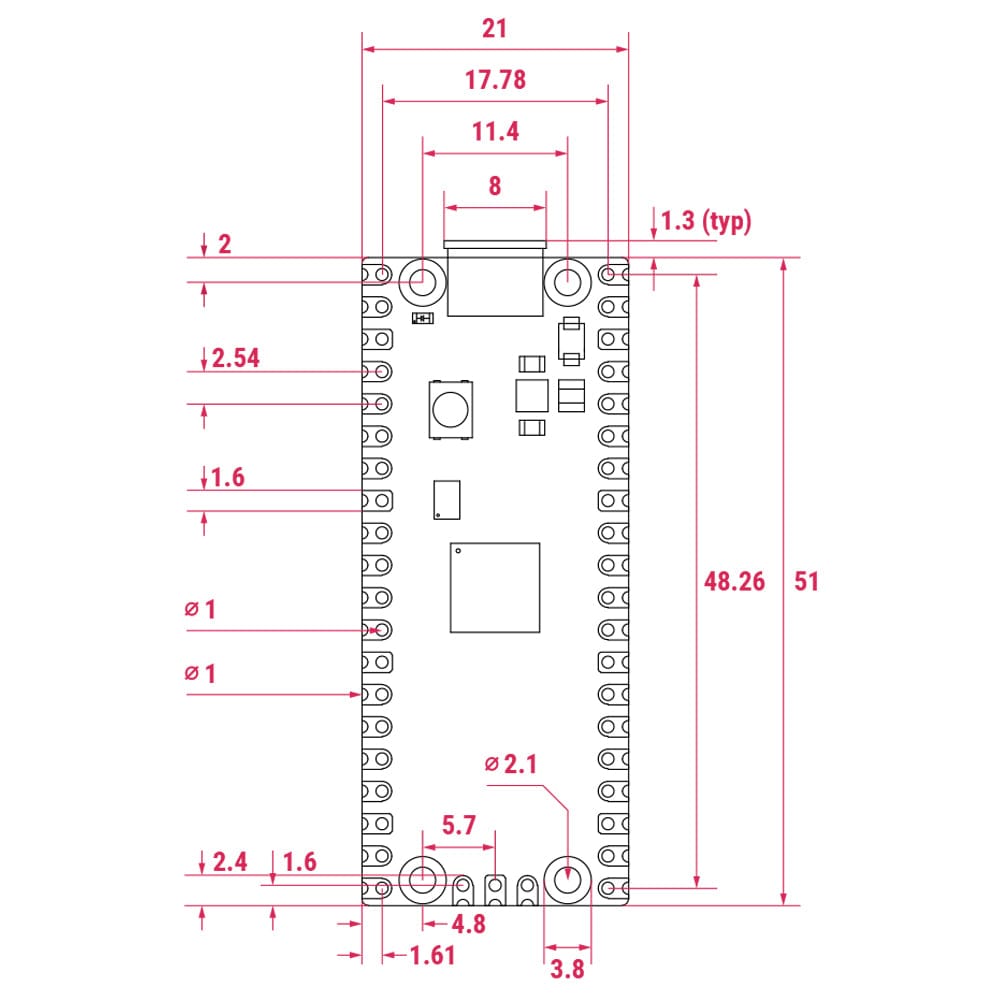 Raspberry Pi Pico 2 by Raspberry Pi - The Pi Hut