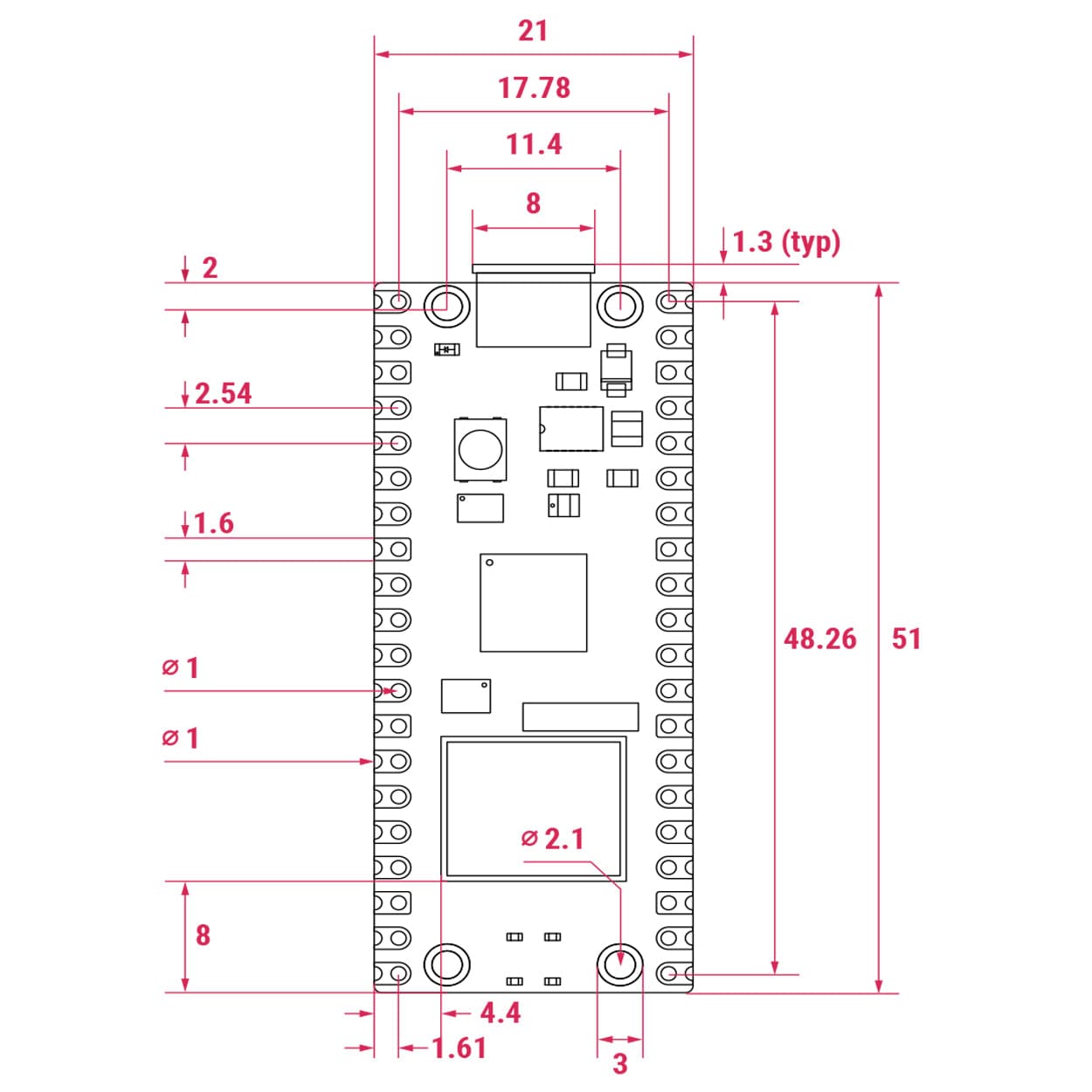 Raspberry Pi Pico 2 W by Raspberry Pi - The Pi Hut