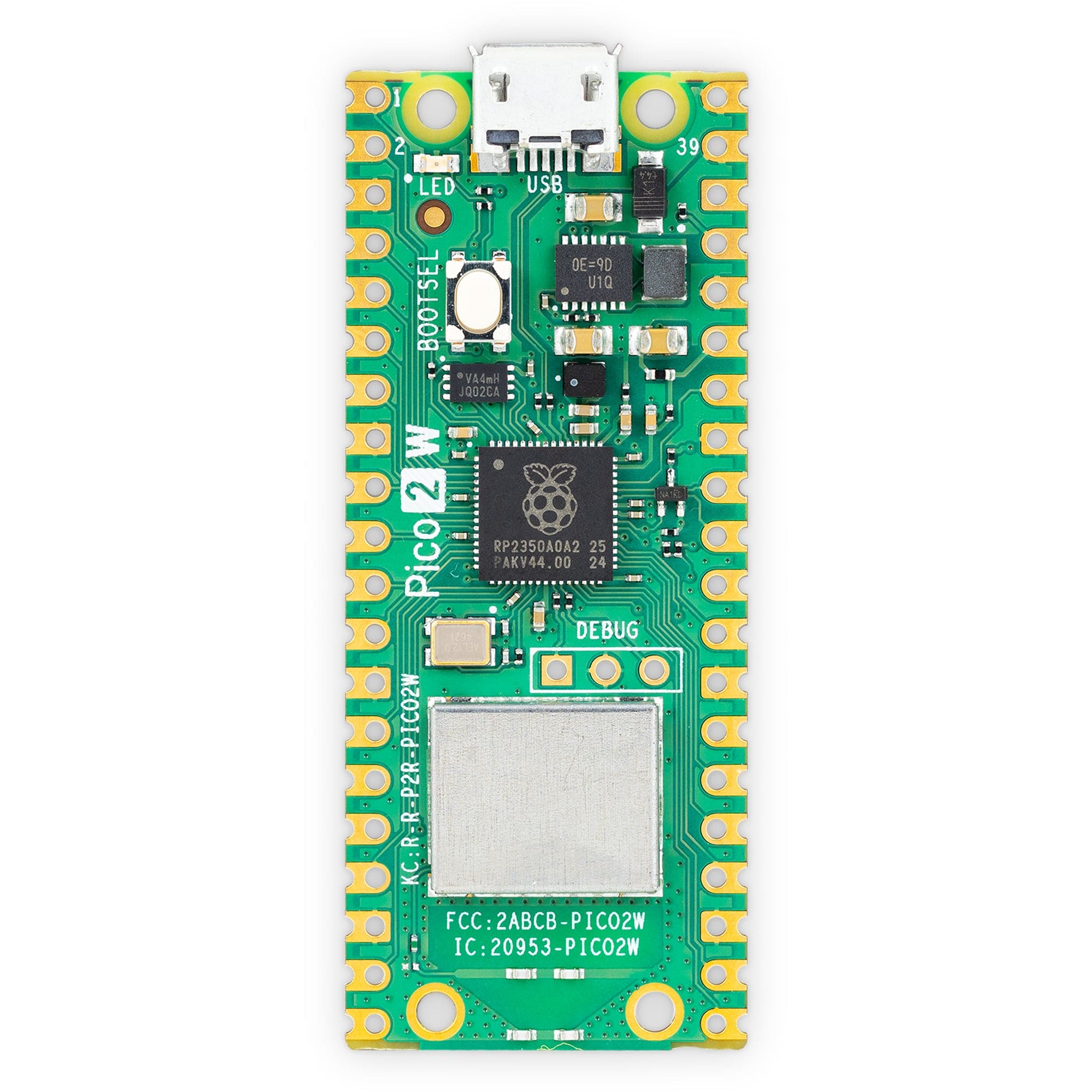 Raspberry Pi Pico 2 W by Raspberry Pi - The Pi Hut